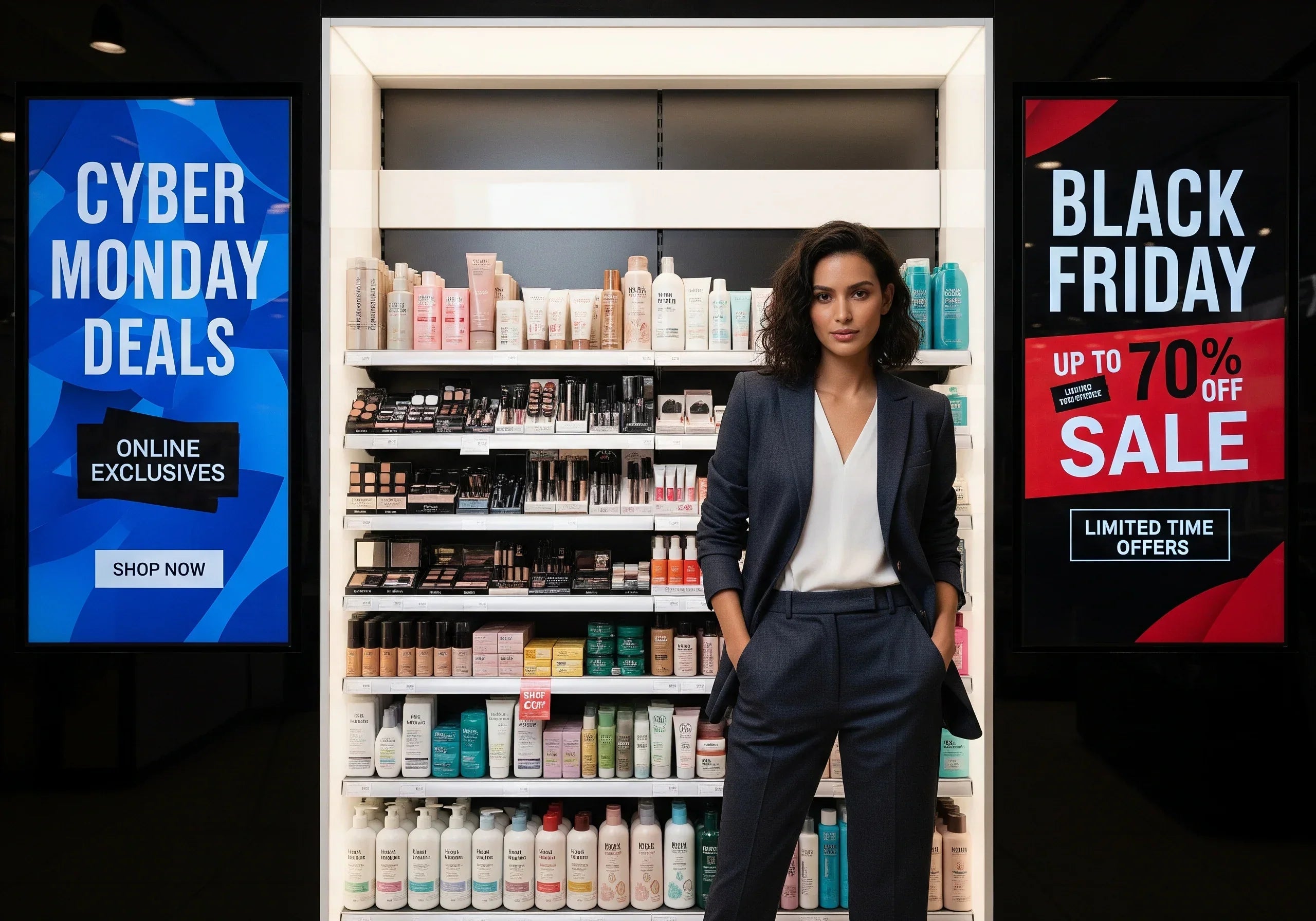 Black Friday 2025 beauty deals Cyber Monday 2025 makeup sales Niacinamide discounts Essential winter skincare Streamlined beauty routine