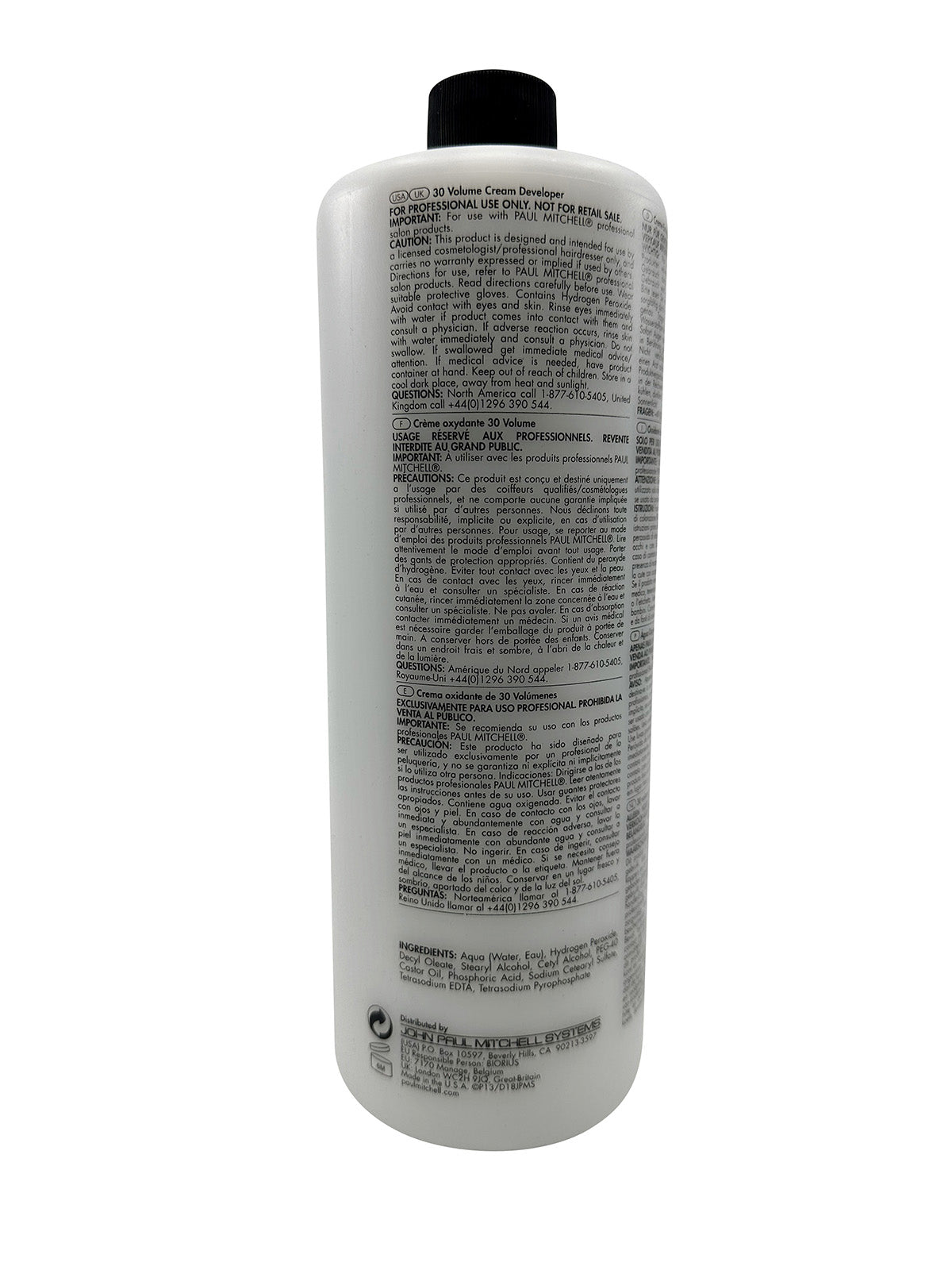 Paul Mitchell 30 Vol. Cream Developer 9% 33.8 OZ