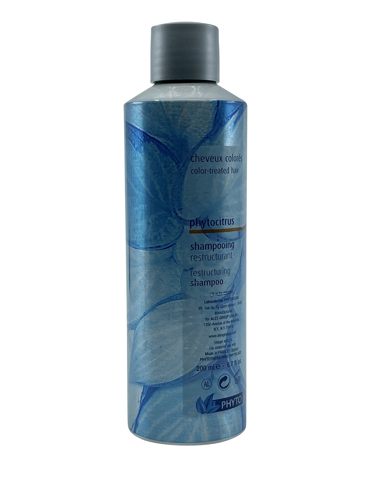 Phyto Phytocitrus Restructuring Shampoo Color Treated Hair 6.7 OZ
