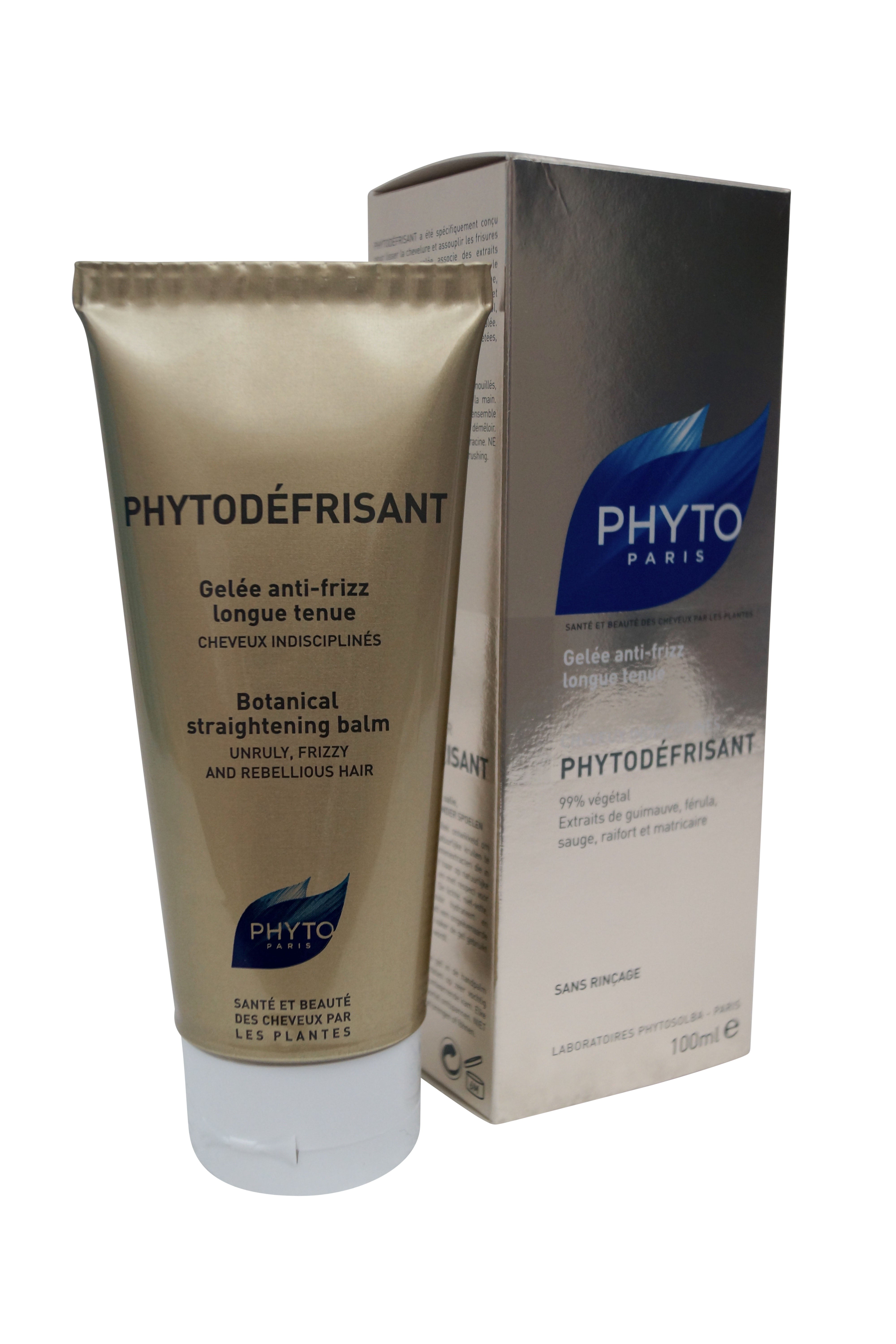 Phyto Phytodefrisant Botanical Straightening Balm Frizzy Unruly Hair 3.5 oz