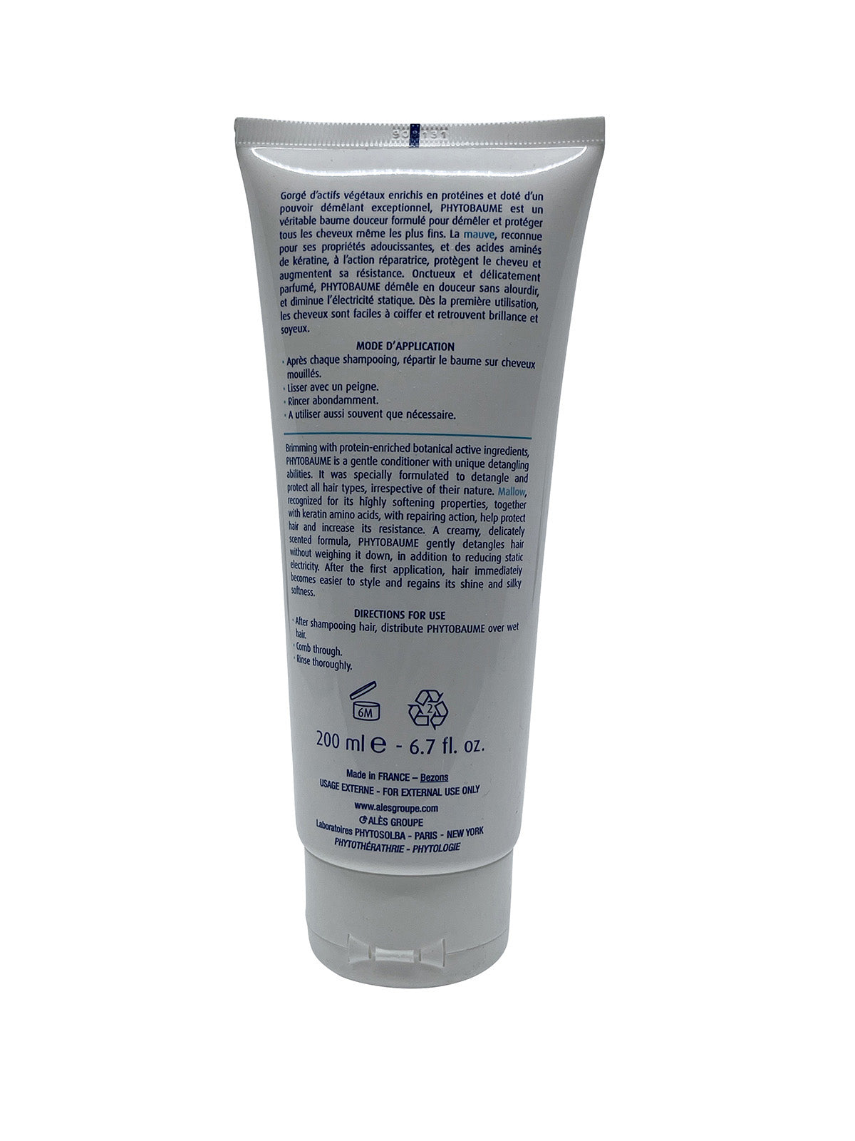 Phyto Phytobaume Baume Conditioner Dry Hair 6.7 OZ