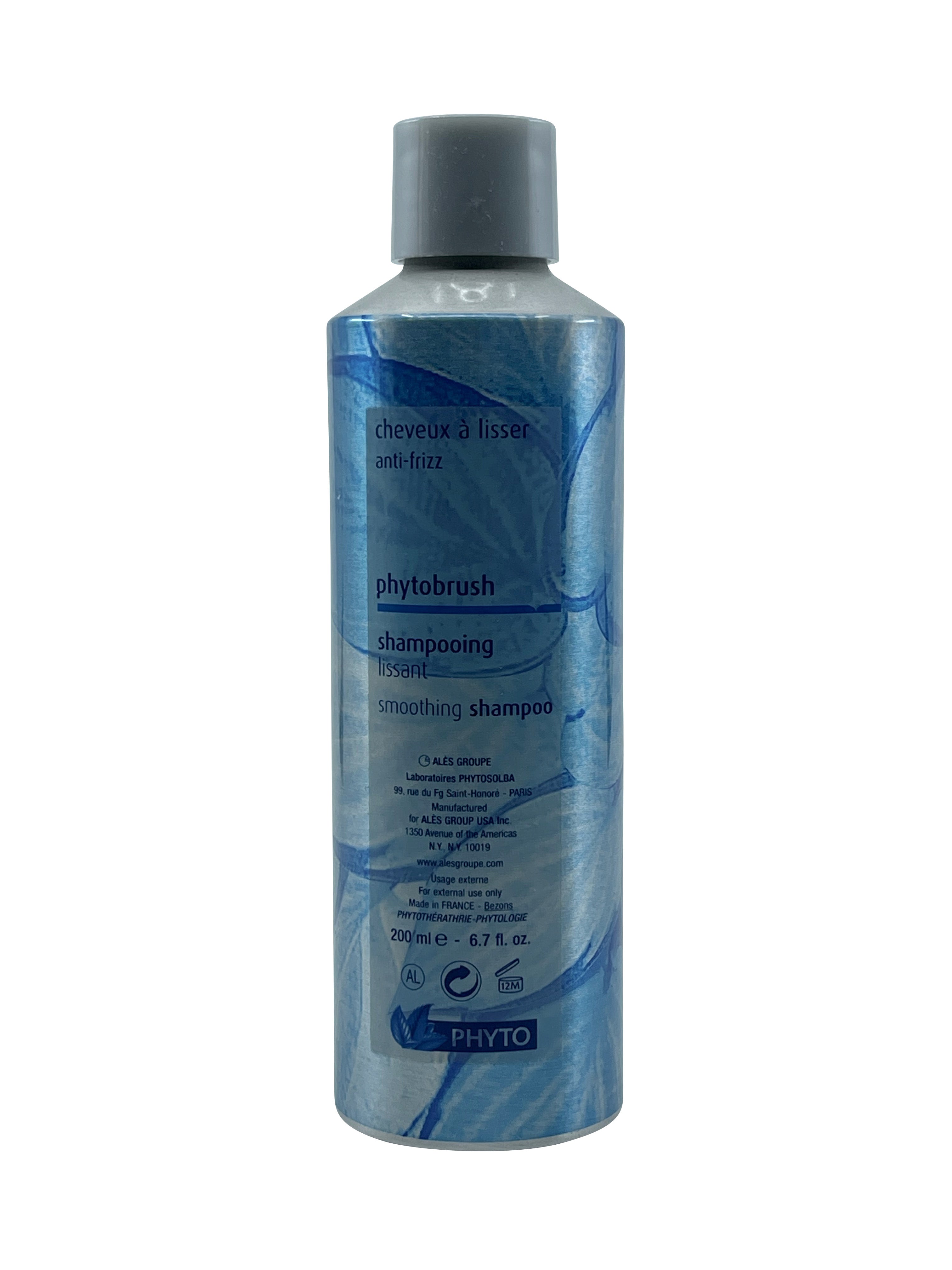 Phyto Phytobrush Smoothing Shampoo Unruly Frizzy Hair 6.7 OZ