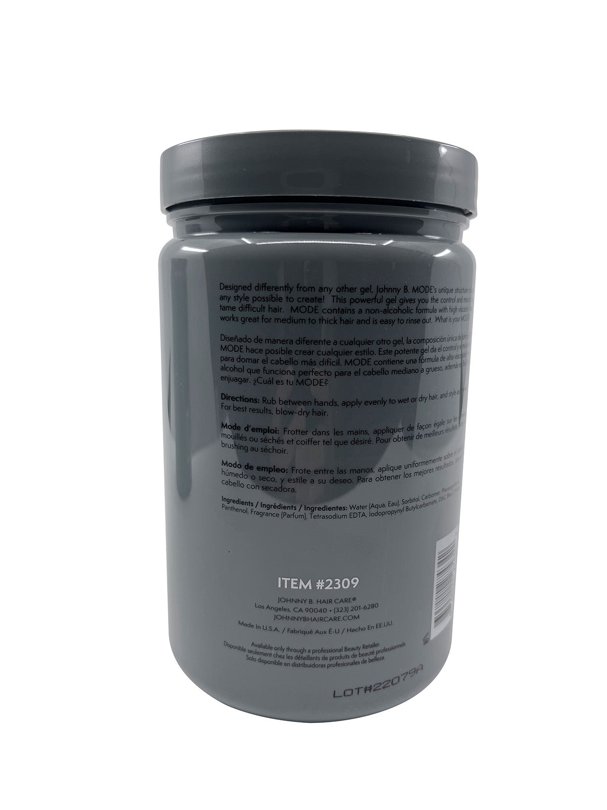 Johnny B Mode Styling Gel 32 OZ