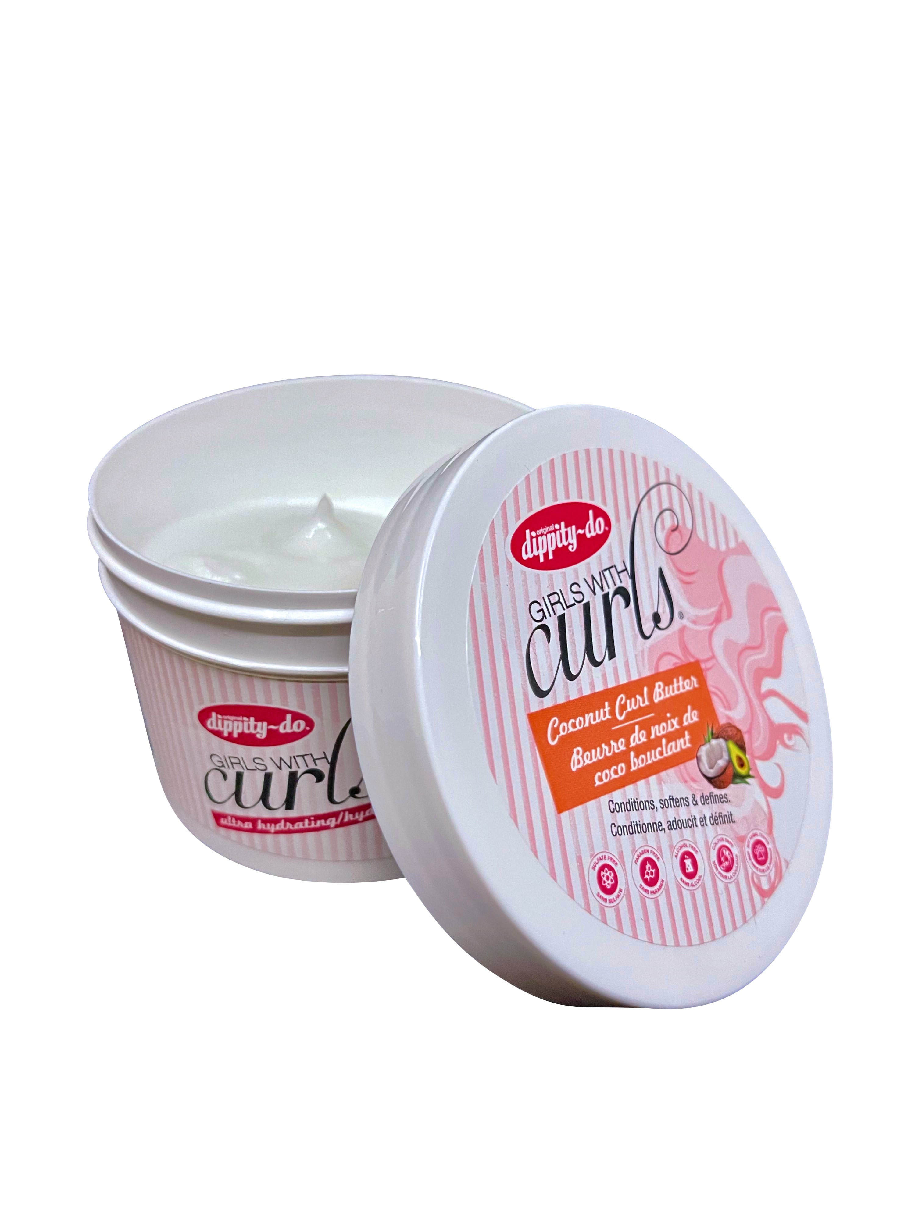 Dippity Do Girls with Curls Coconut Curl Butter 6.1 OZ