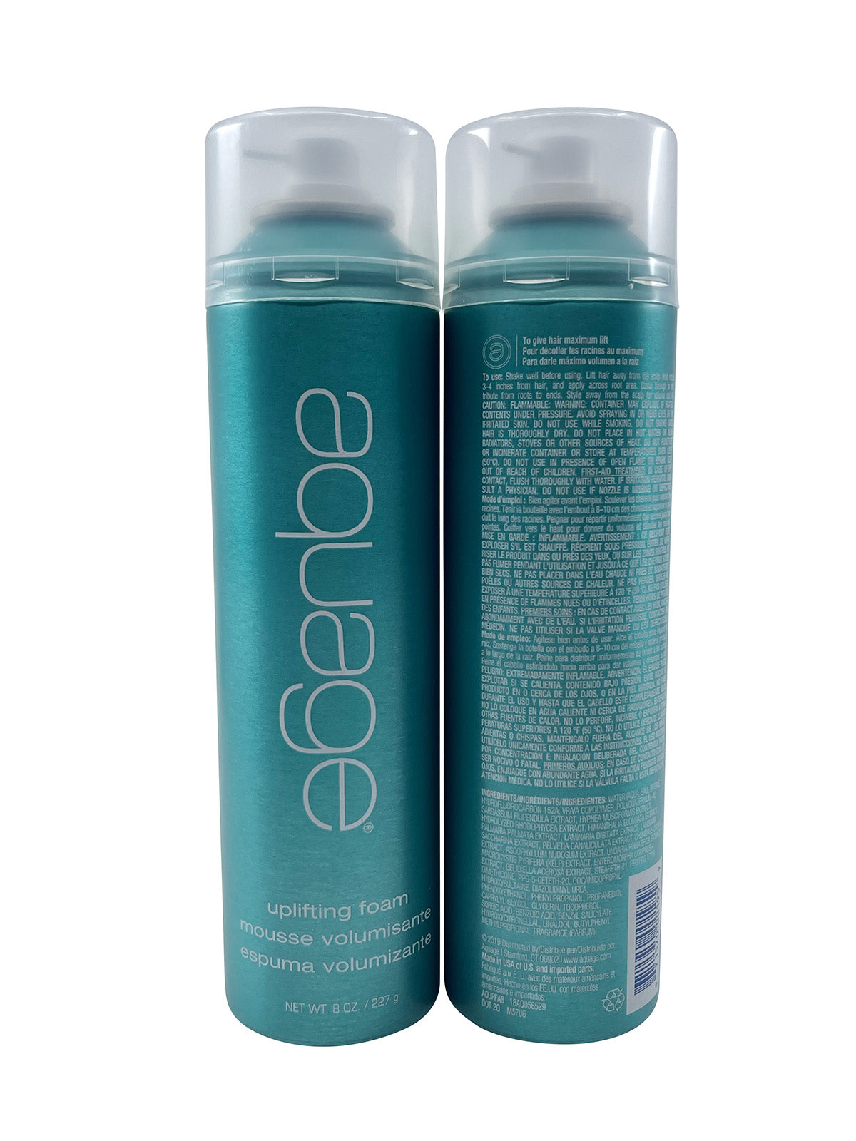 Aquage Uplifting Foam 8 OZ Set of 2