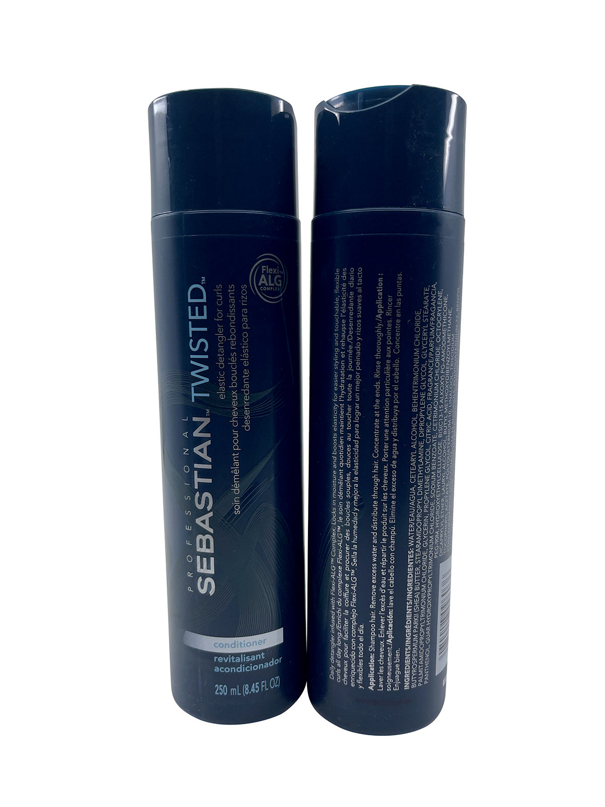 Sebastian Twisted Shampoo Elastic Detangler for Curls 8.45 OZ Set of 2