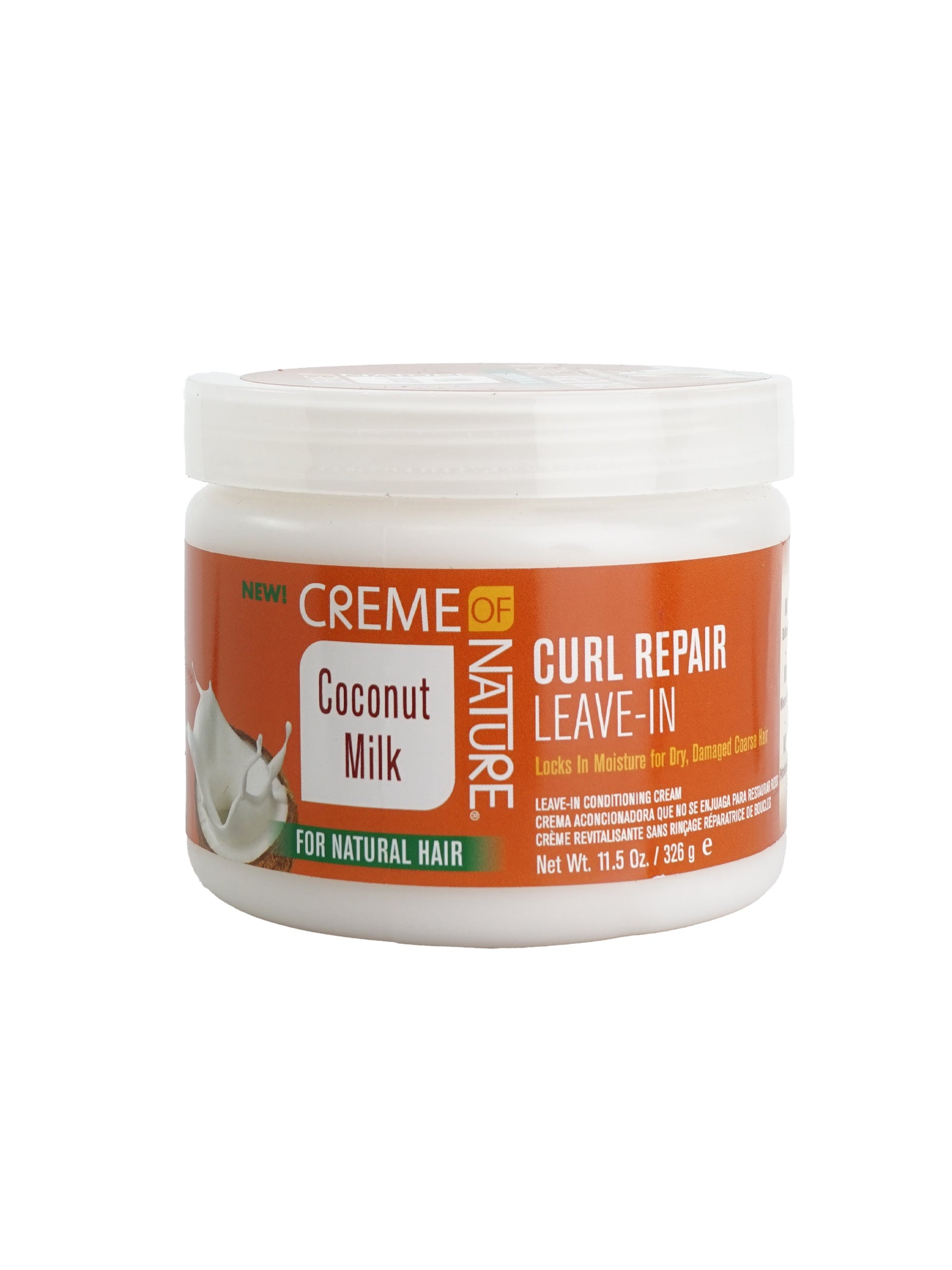 Creme of Nature Coconut Milk Curl Repair Leave in Conditioner 11.5 OZ