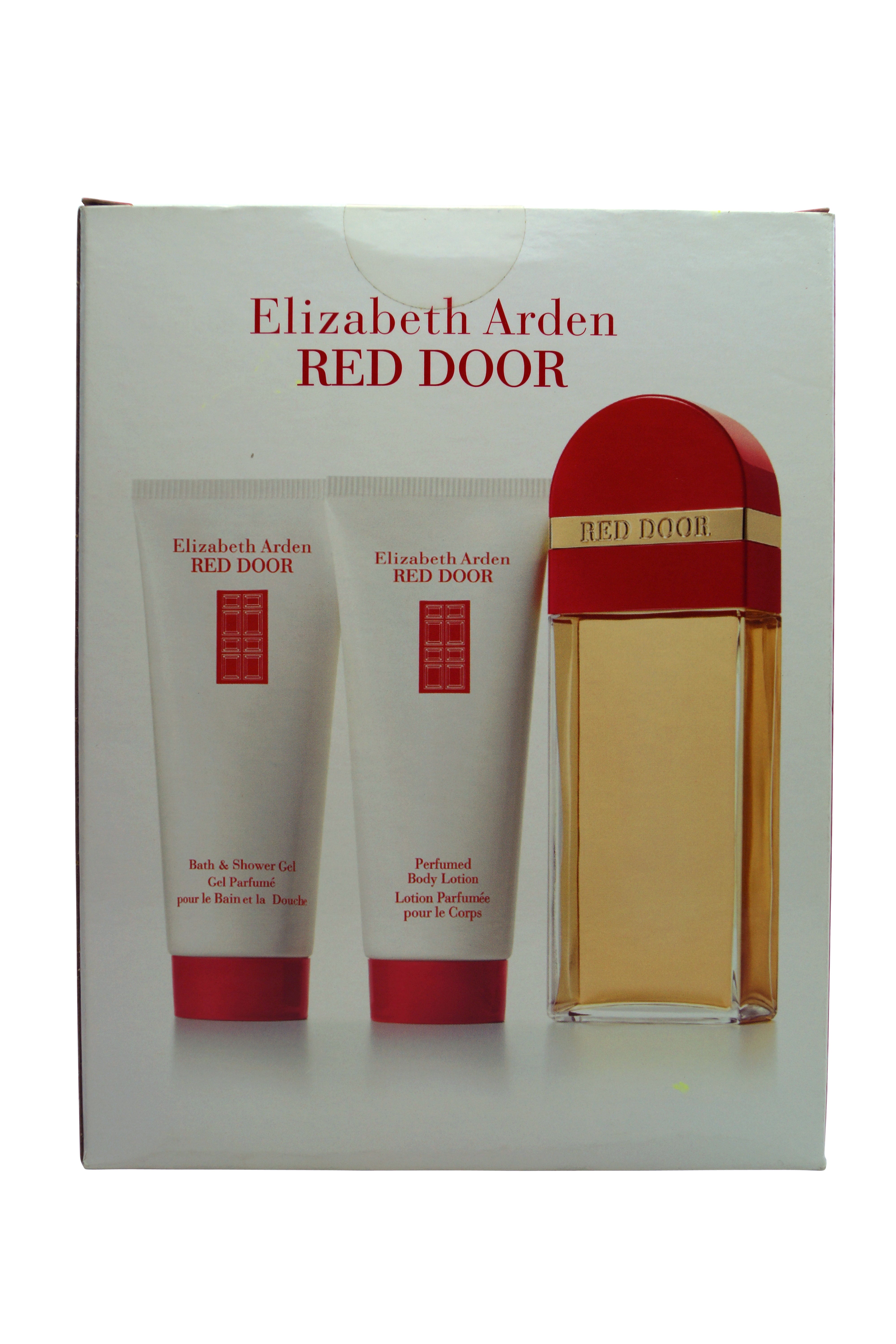 Elizabeth Arden Red Door Set for Women EDT Body Lotion & Bath & Shower Gel