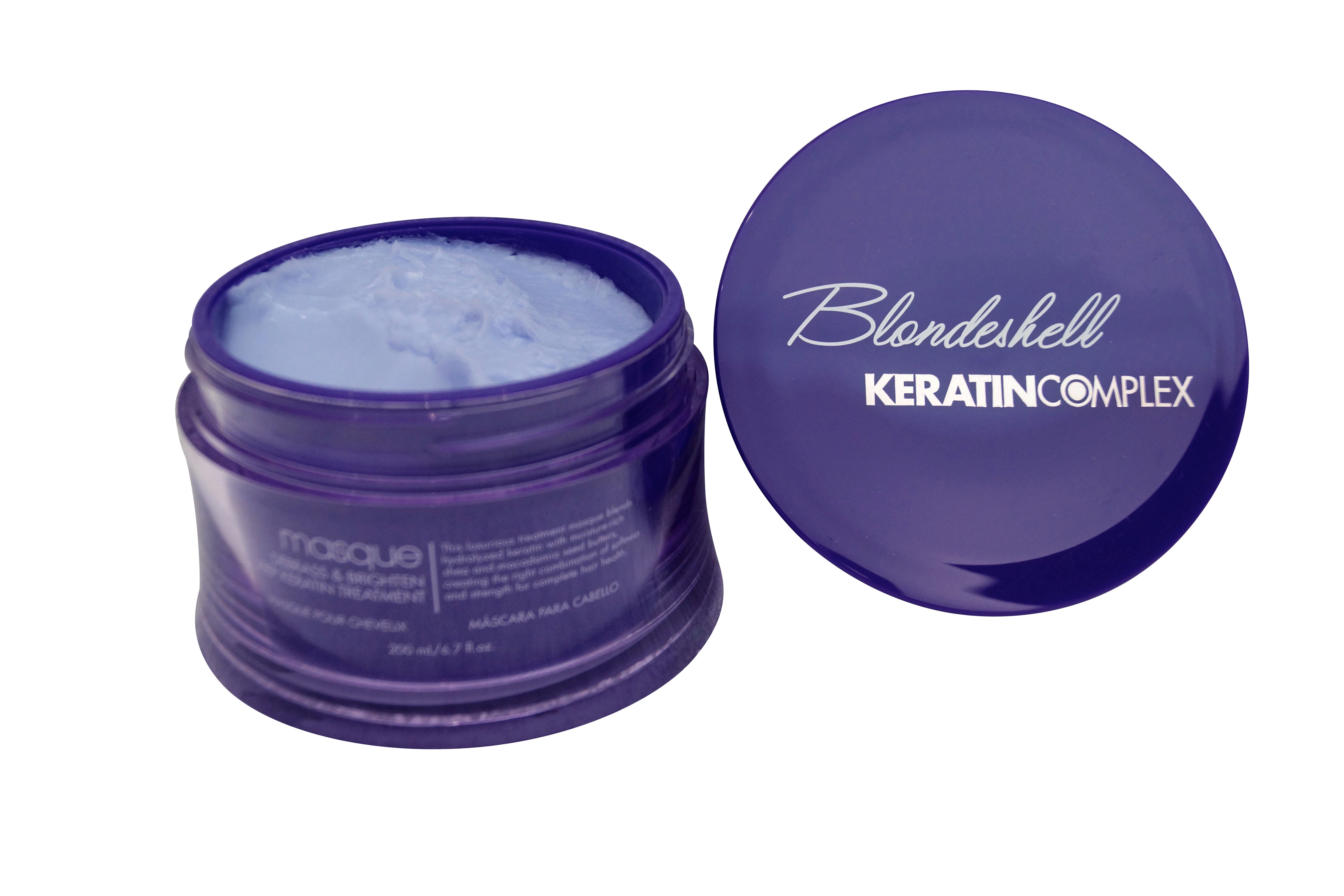 Keratin Complex Blondeshell Masque Deep Keratin Treatment 200 ml.