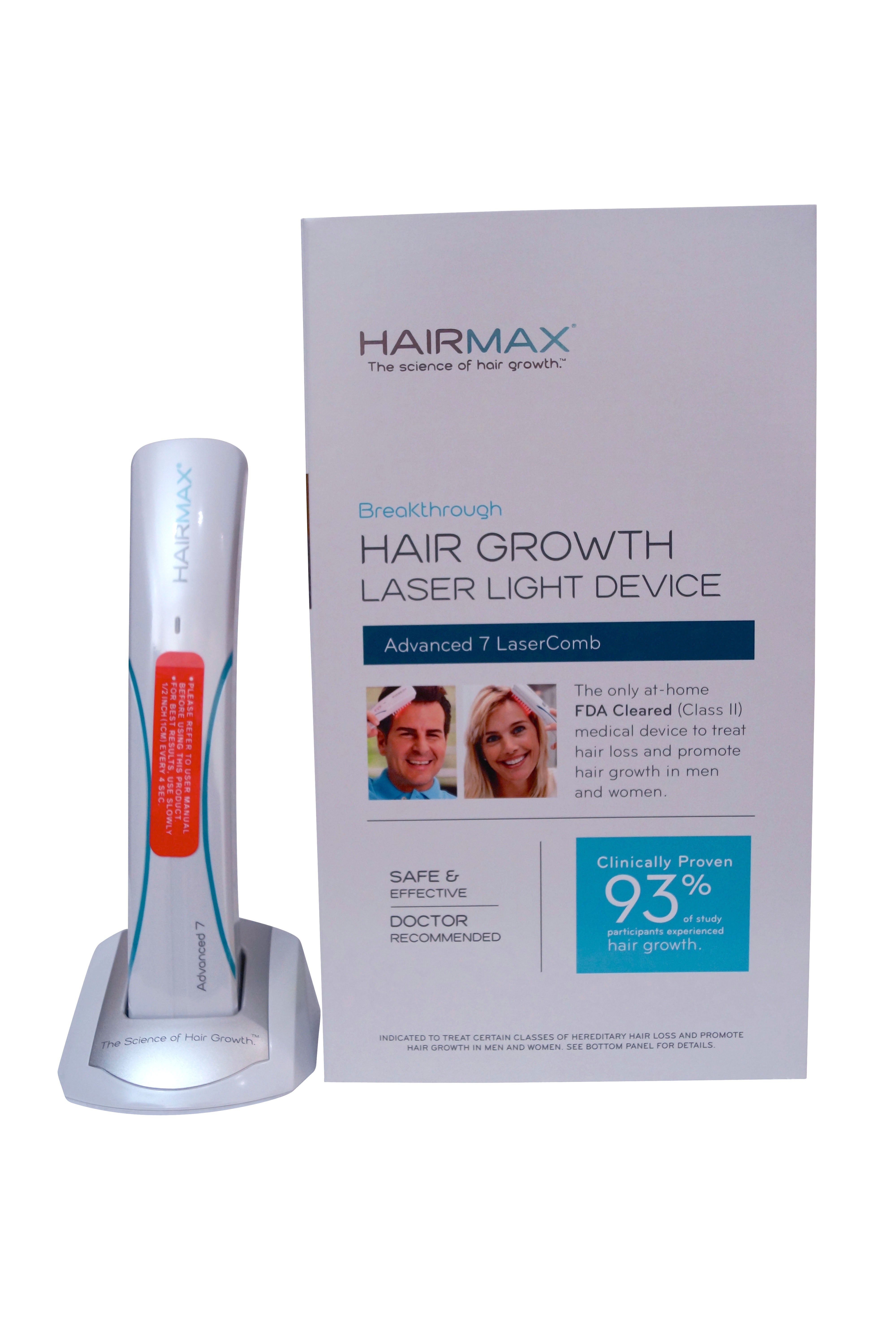 Hairmax Hair Growth Laser Light Device Advanced 7 Lasercomb