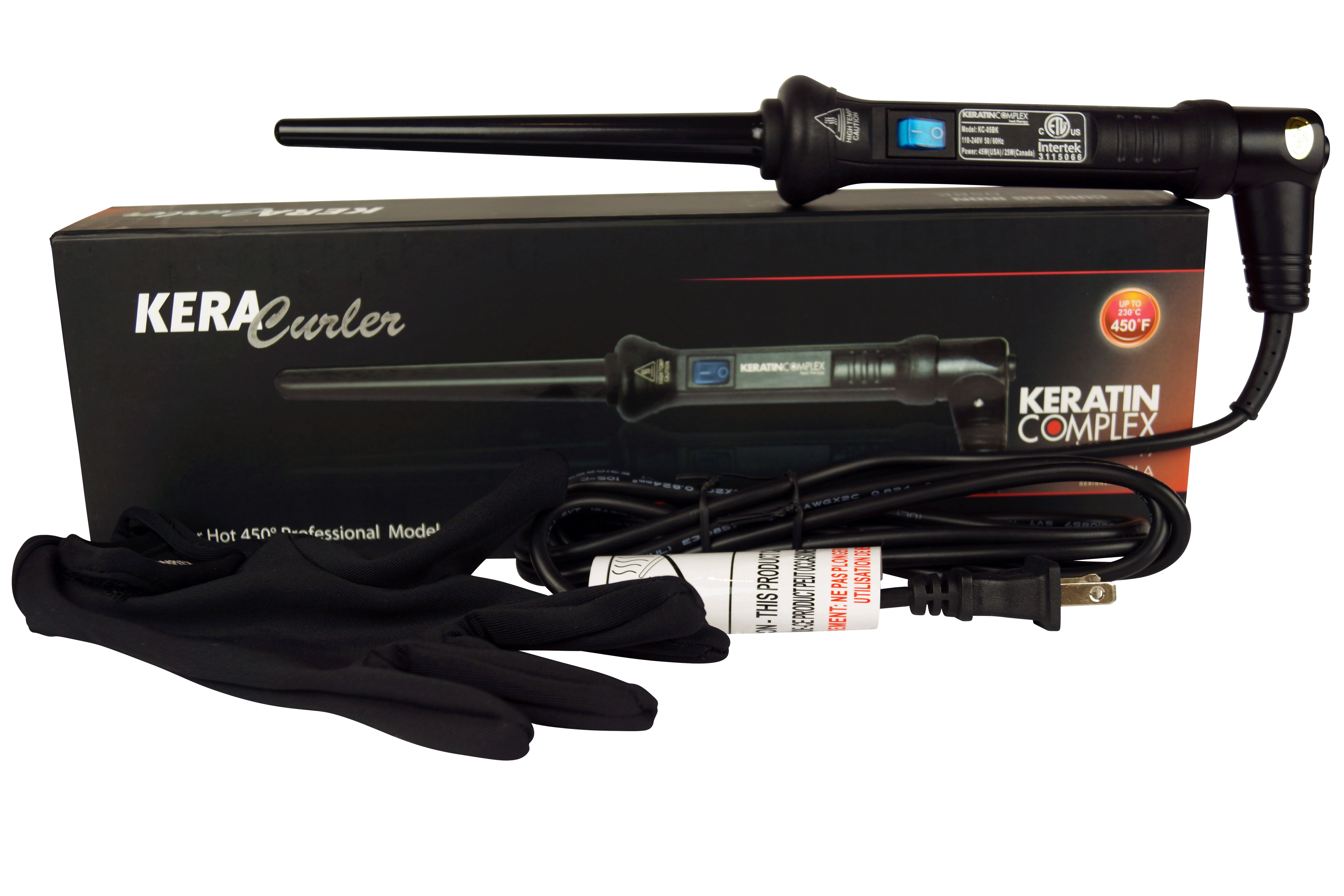 Keratin Complex 1/2" Tapered Curling Iron by Cortex