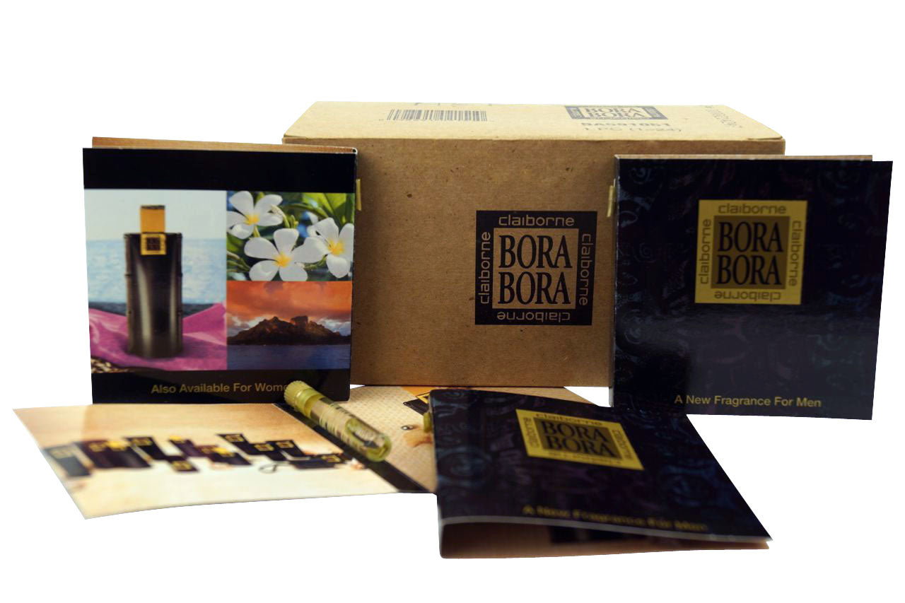 Liz Claiborne Bora Bora Men box of 24 Carded Vials each .05 oz