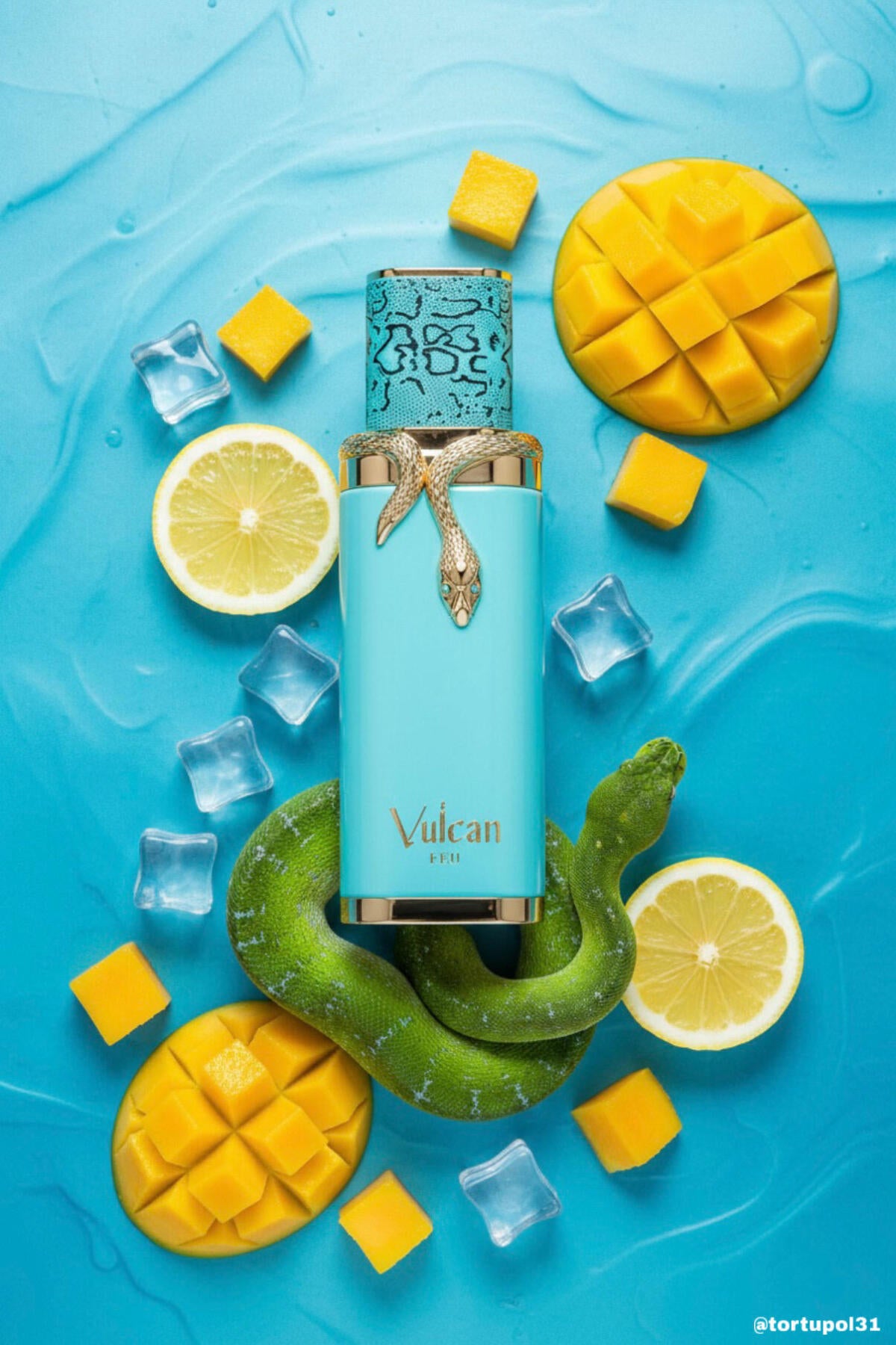 Vulcan Feu by Fragrance World – EDP 3.4 fl oz / 100 ml