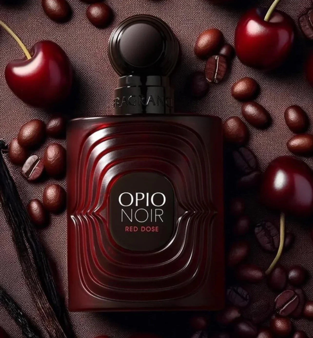 Opio Noir Red Dose by Fragrance World – EDP 3.4 fl oz / 100 ml