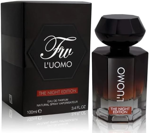 Fw L’ Uomo the Night Edition French by Fragrance World – EDP 3.4 fl oz / 100 ml