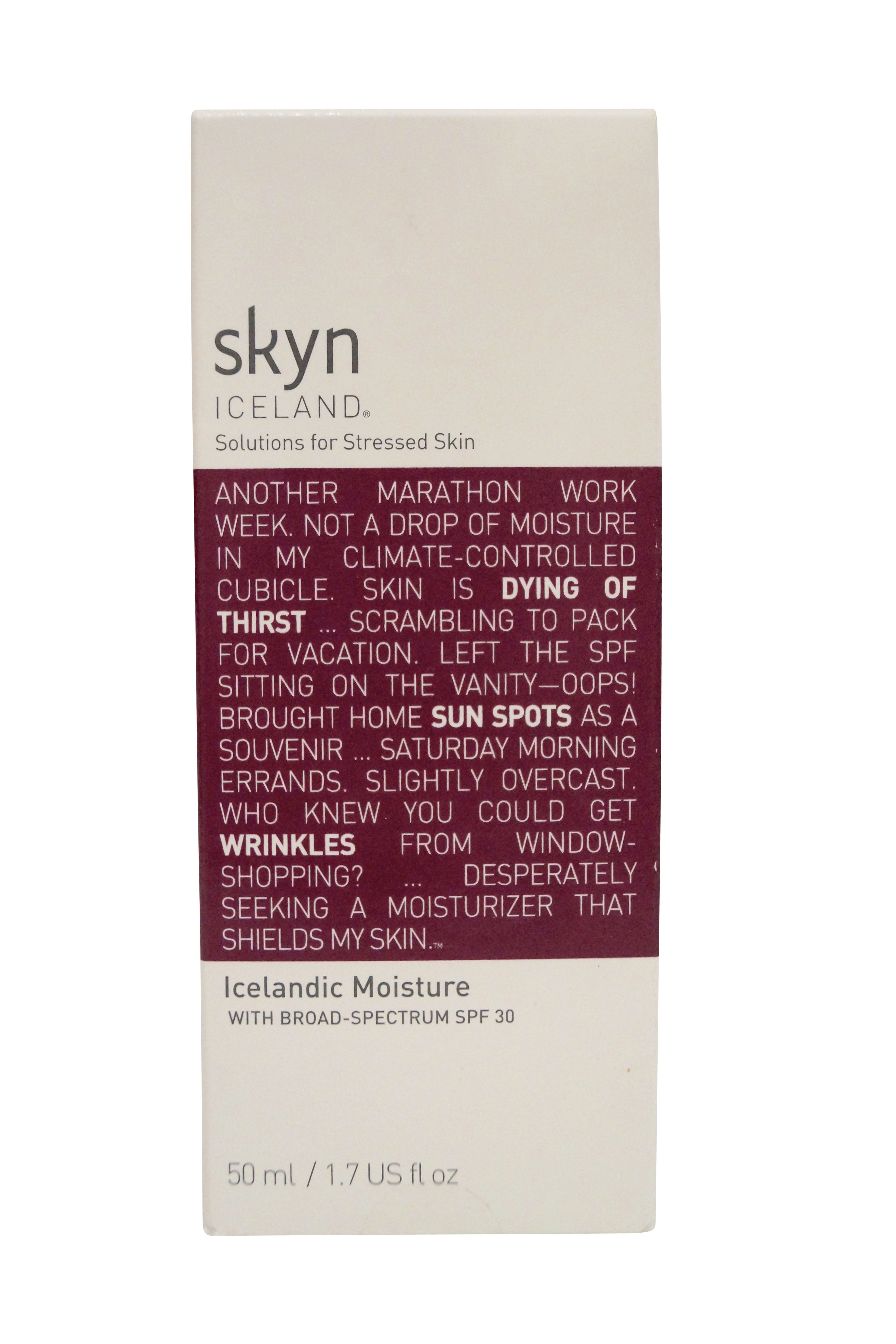skyn Iceland Icelandic Moisture SPF 30, 1.7 Oz