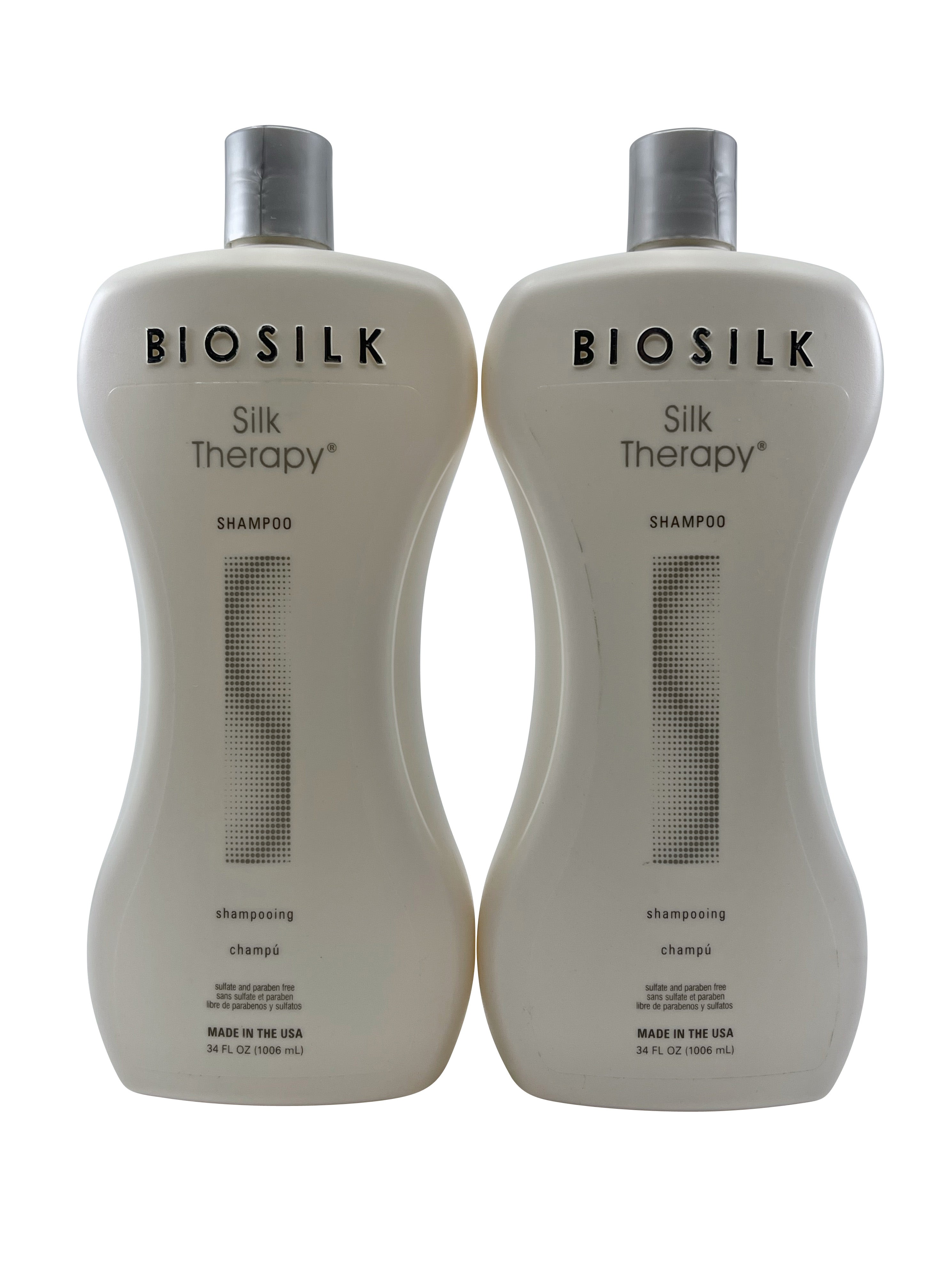 Biosilk Silk Therapy Shampoo Sulfate Free 34 OZ Set of – Beautyvice