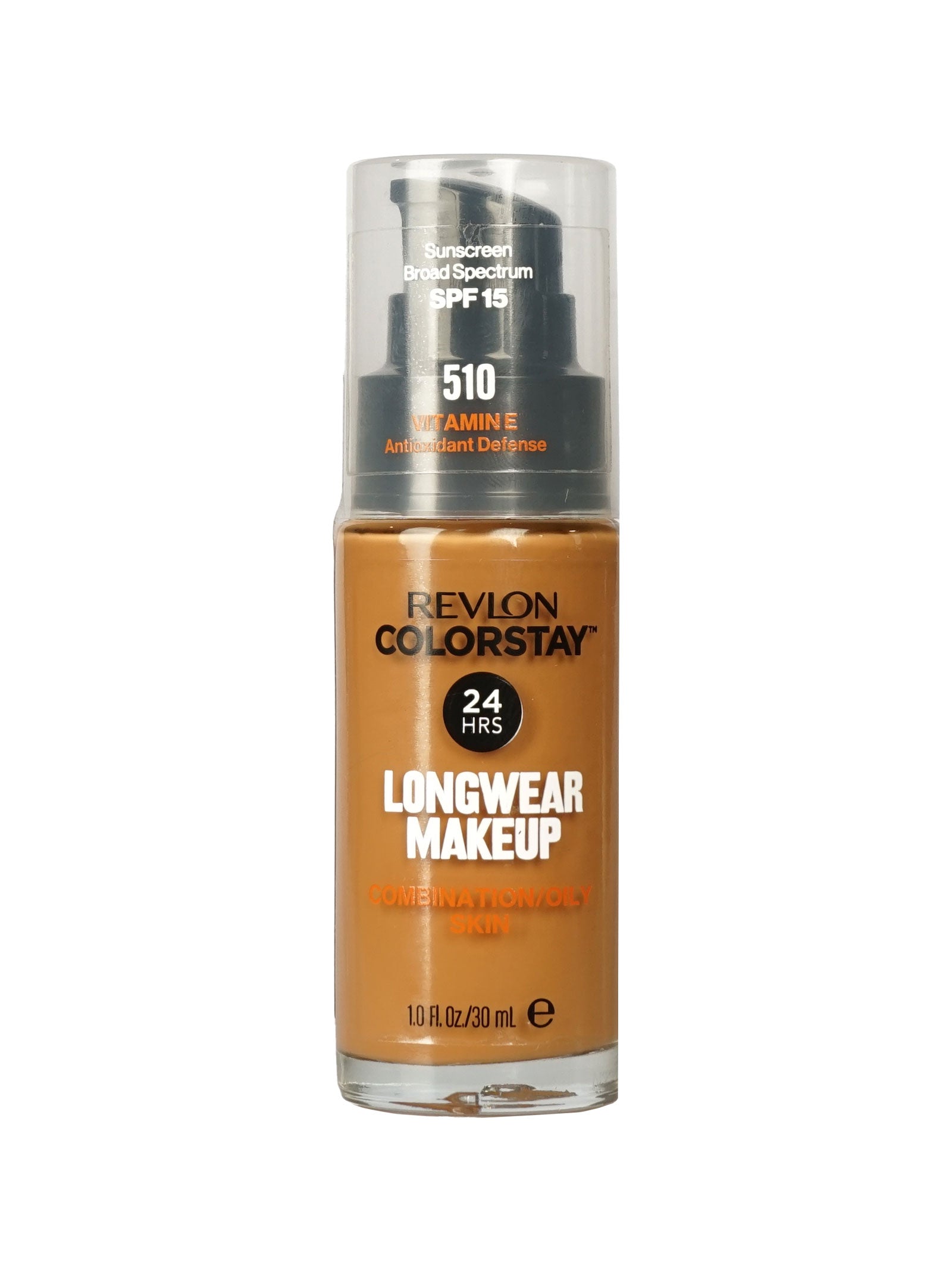 Revlon Colorstay 24Hr Longwear Foundation #510 Pecan 1 OZ