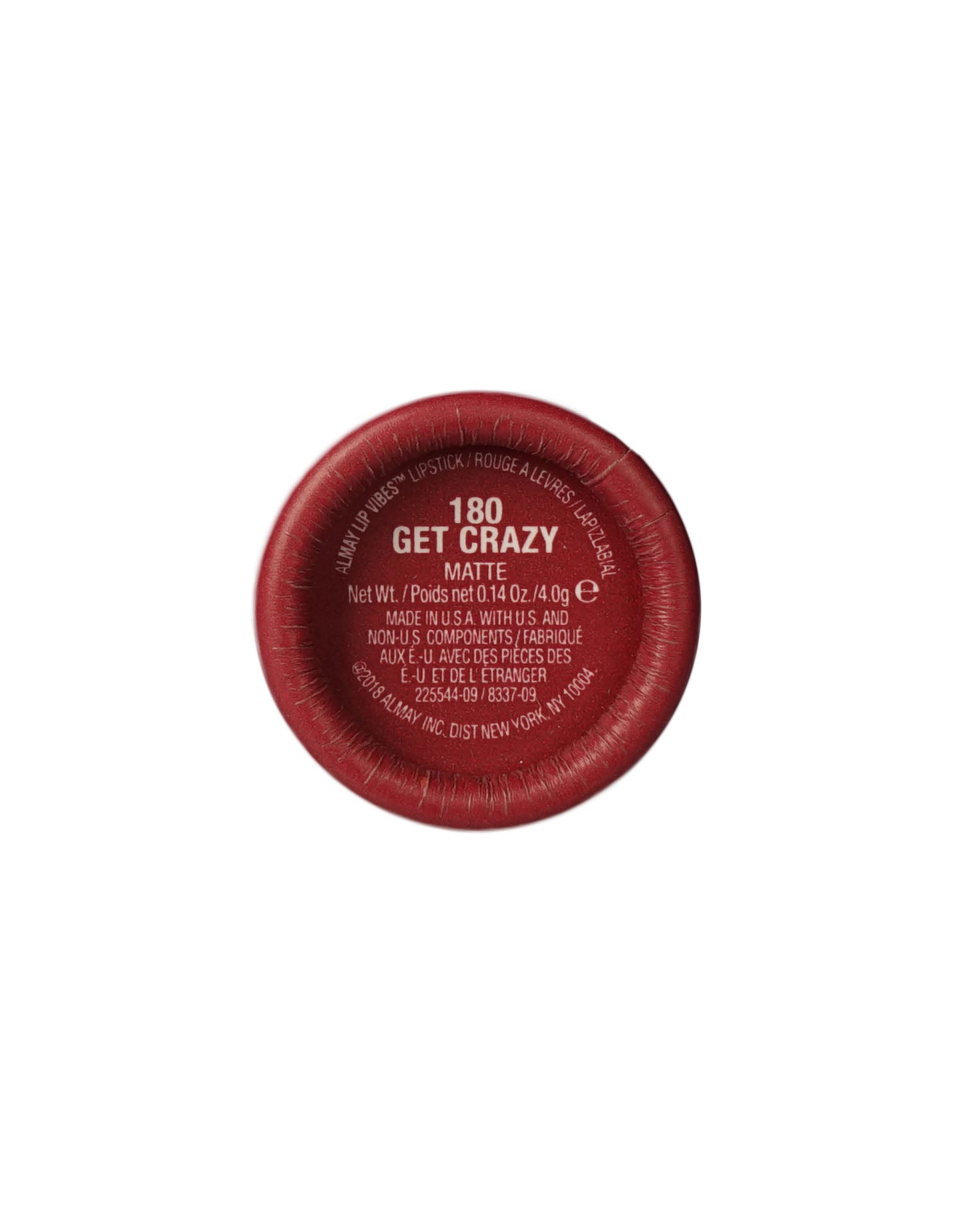 Almay Lip Vibes Matte Lipstick Be Fearless 0.14 OZ - CHOOSE YOUR SHADE