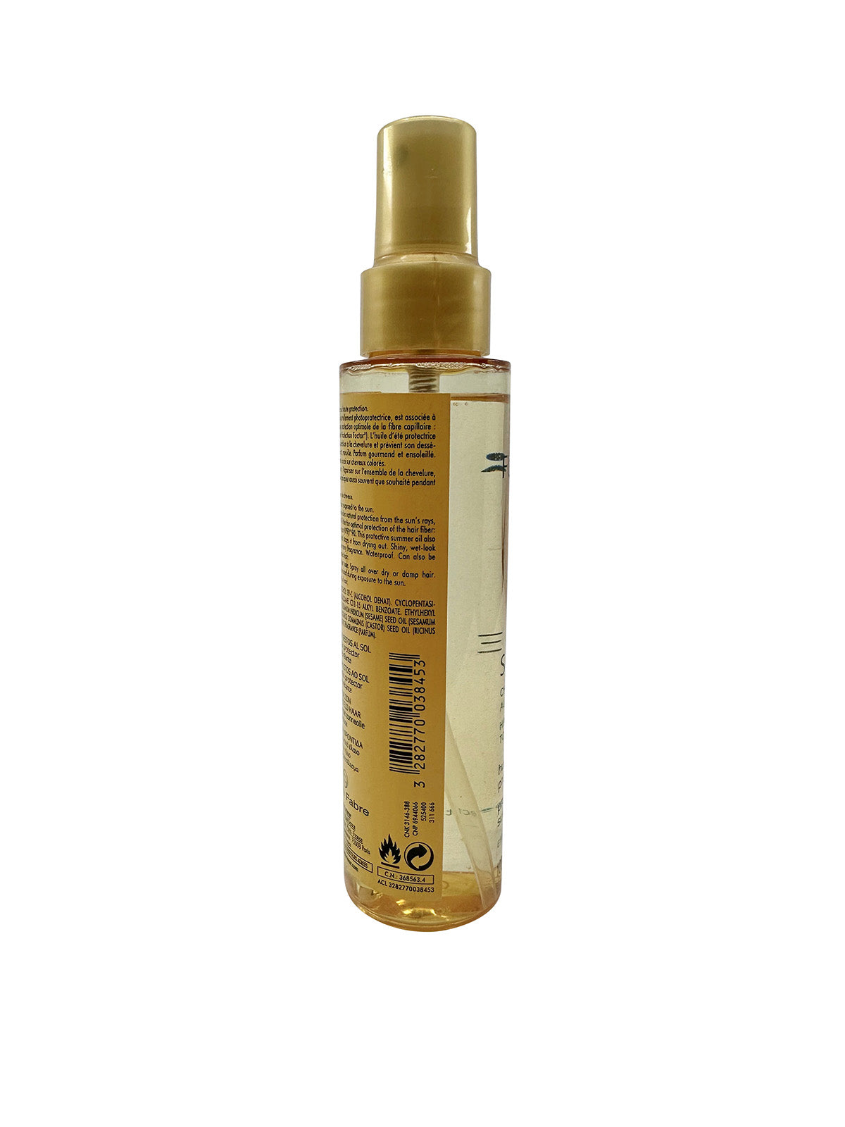 Rene Furterer Solaire Protective Summer Oil Spray Damaged Hair 3.38 OZ