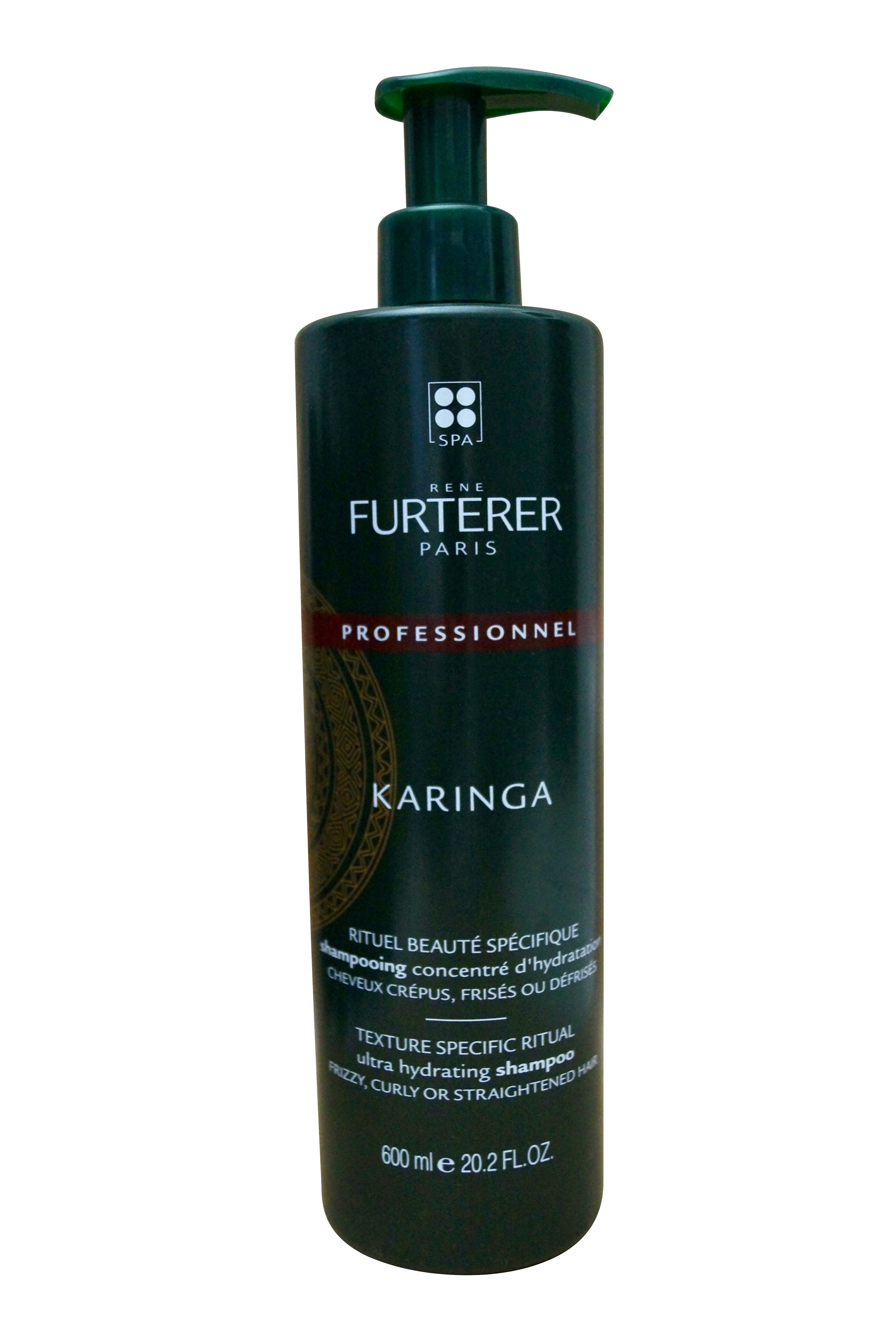Rene Furterer Karinga Hydrating Shampoo Frizzy, Curly, Straightened Hair 20.2 OZ