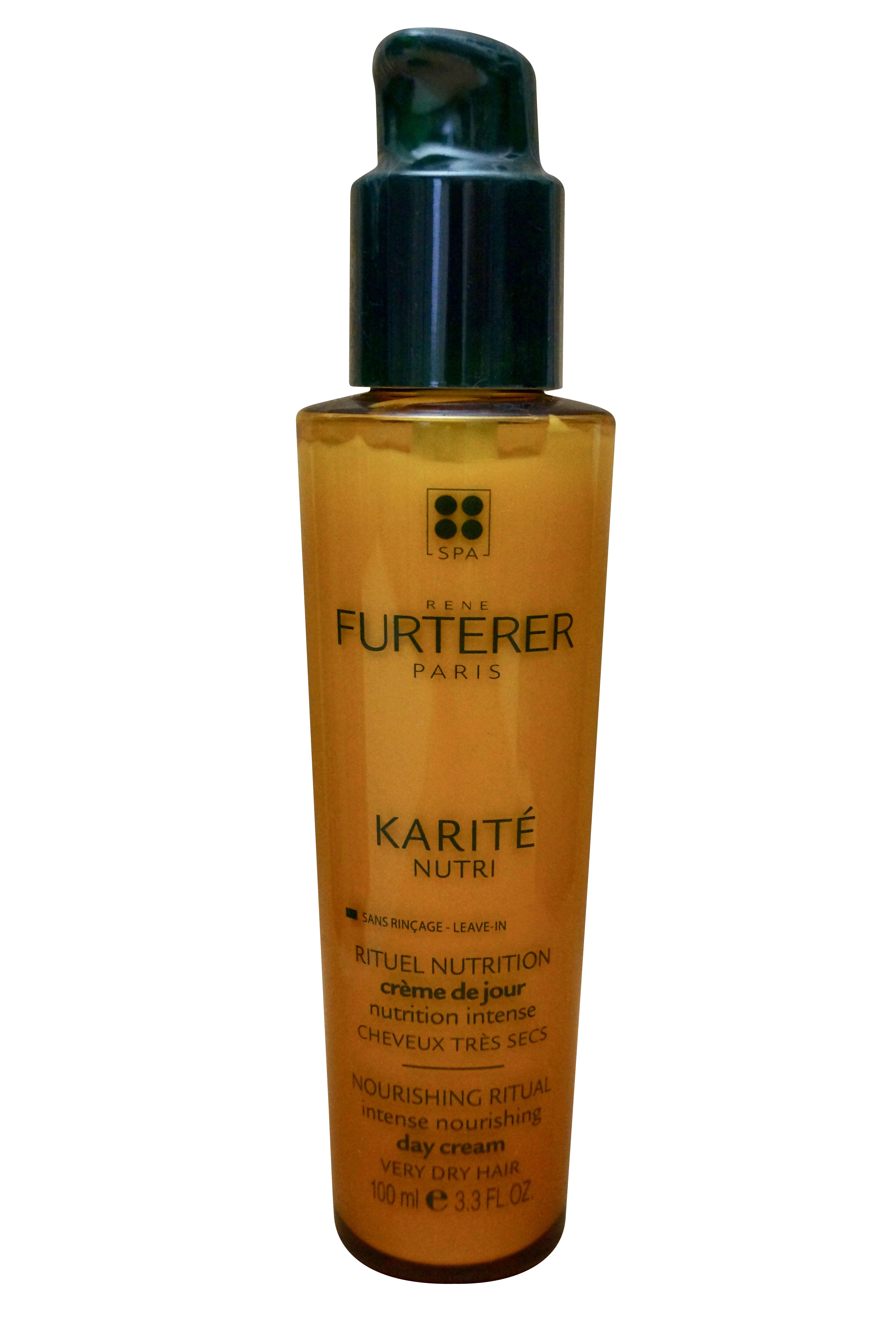 Rene Furterer Karite Nutri Intense Nourishing Day Cream Very Dry Hair 3.3 OZ
