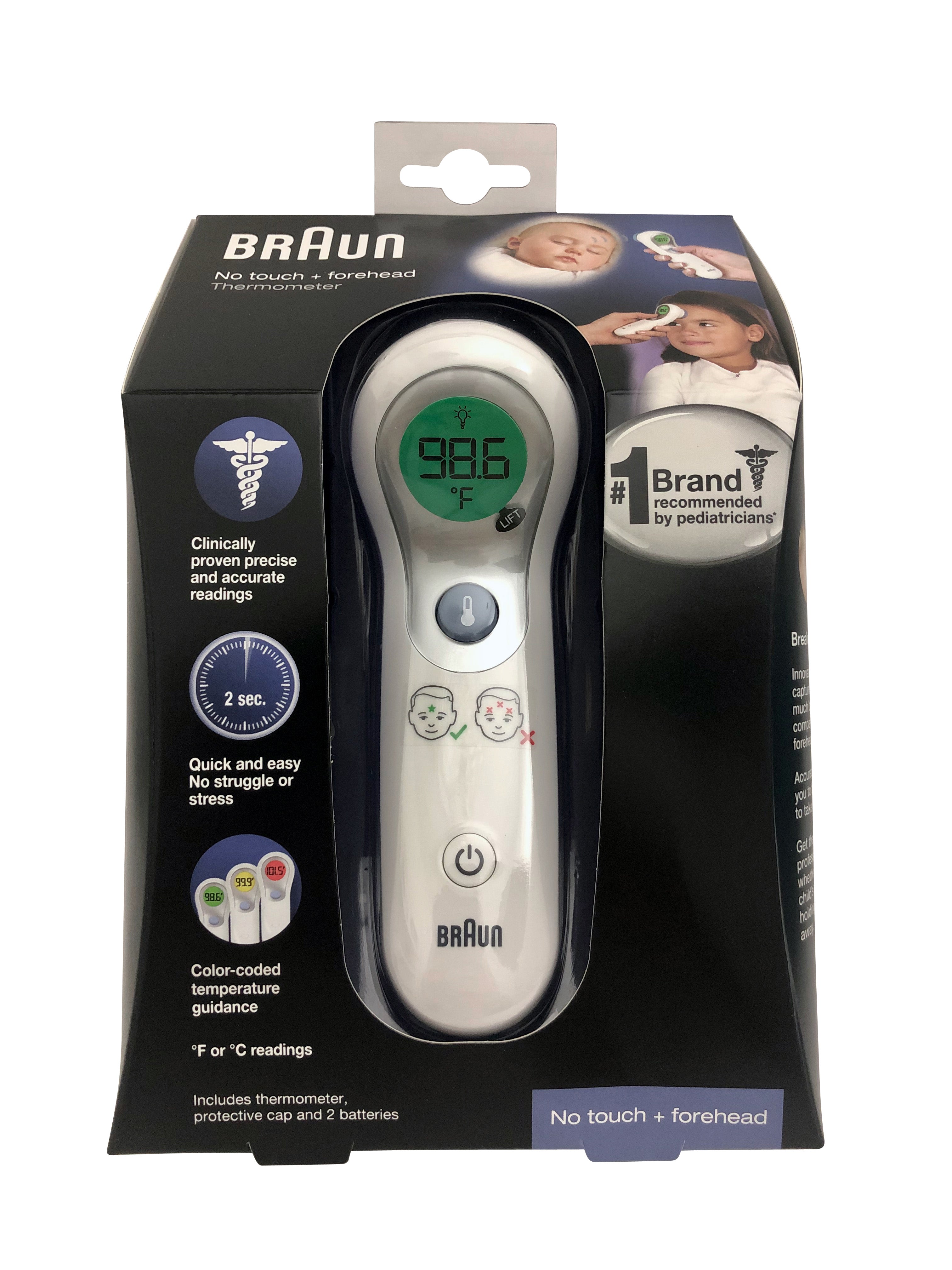 Braun No Touch + Forehead Thermometer