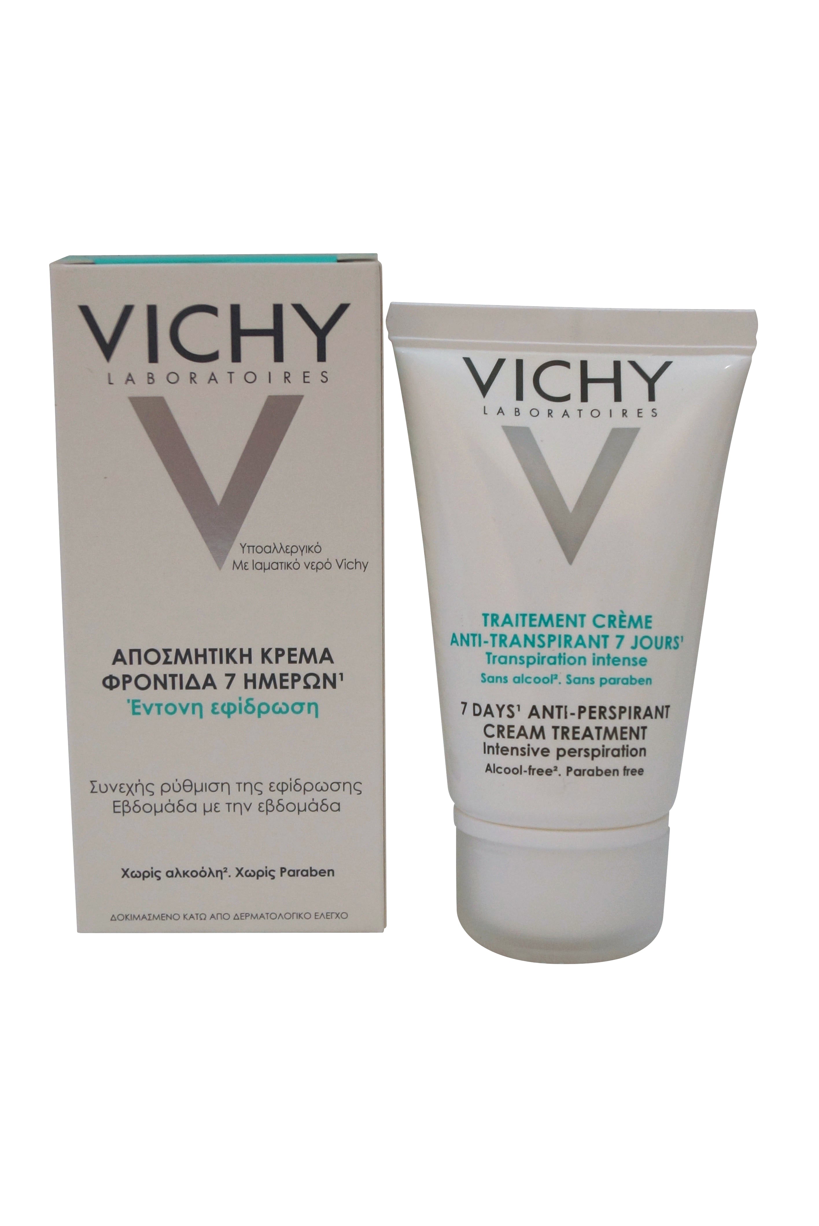 Vichy 7 Days Anti-Perspirant Treatment Deodorant Cream 30ml