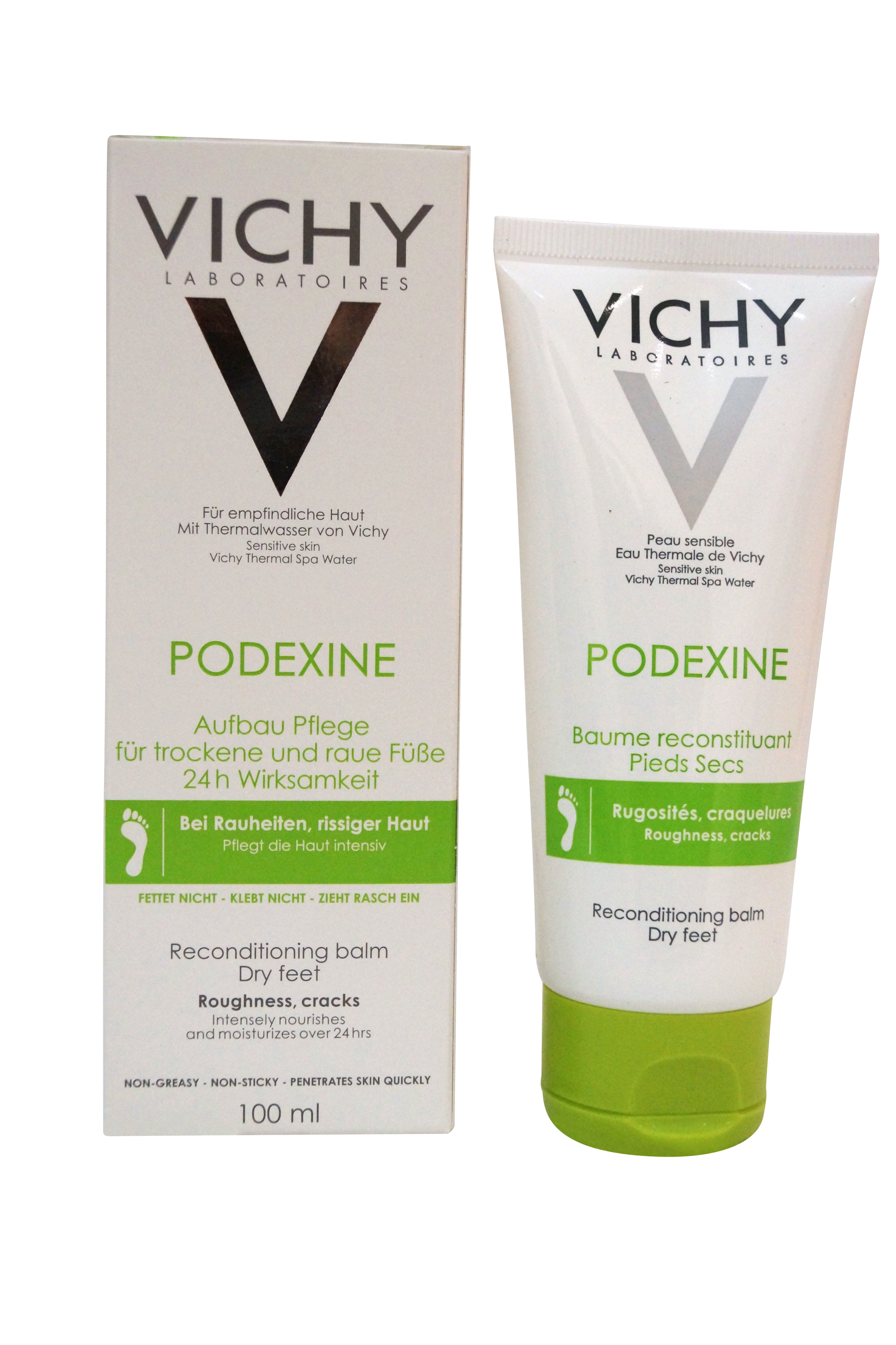 Vichy Podexine Reconditioning Care for Dry Feet 100 ml
