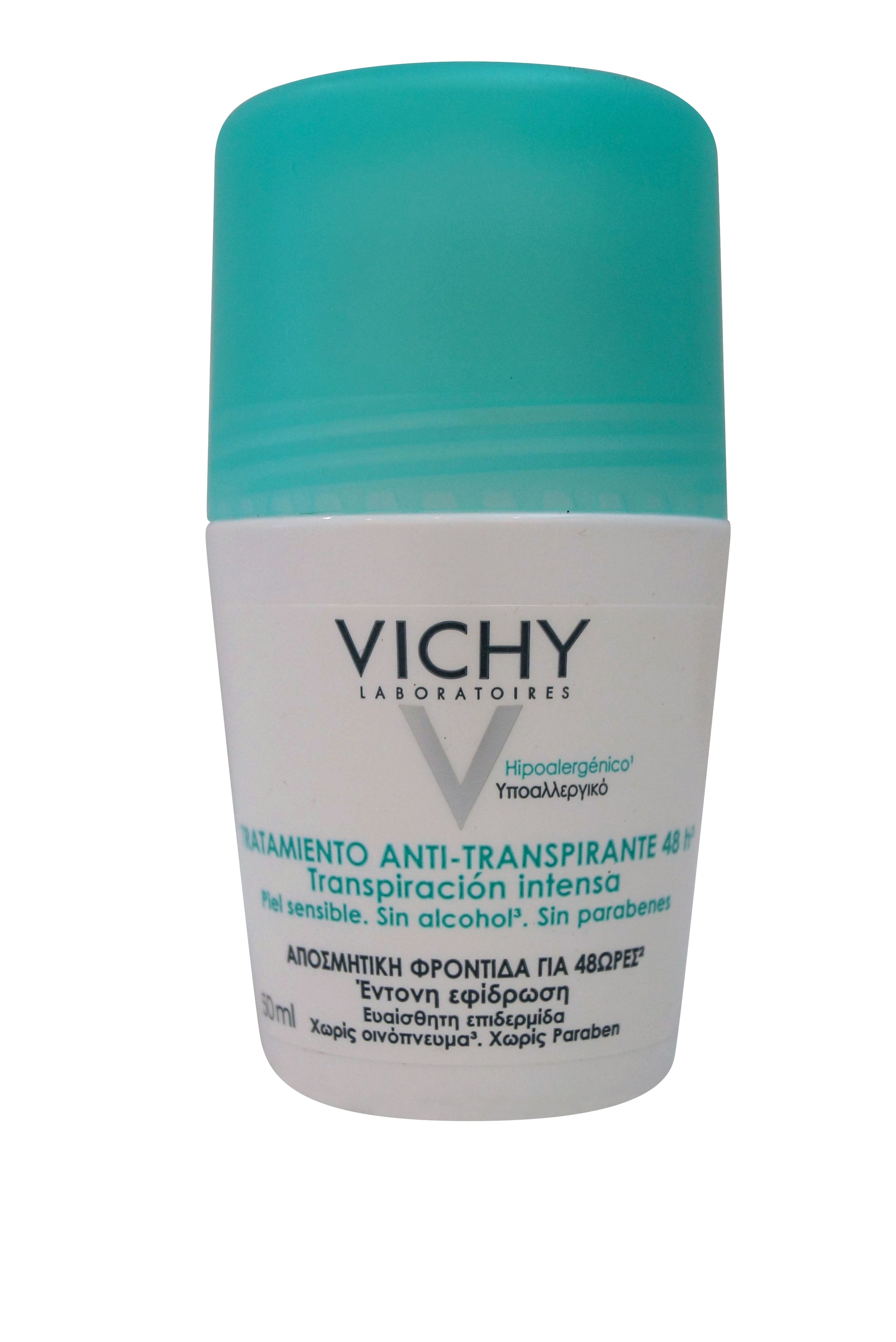 Vichy 48 Hour Antiperspirant Roll-On for Sensitive Skin 50 ml
