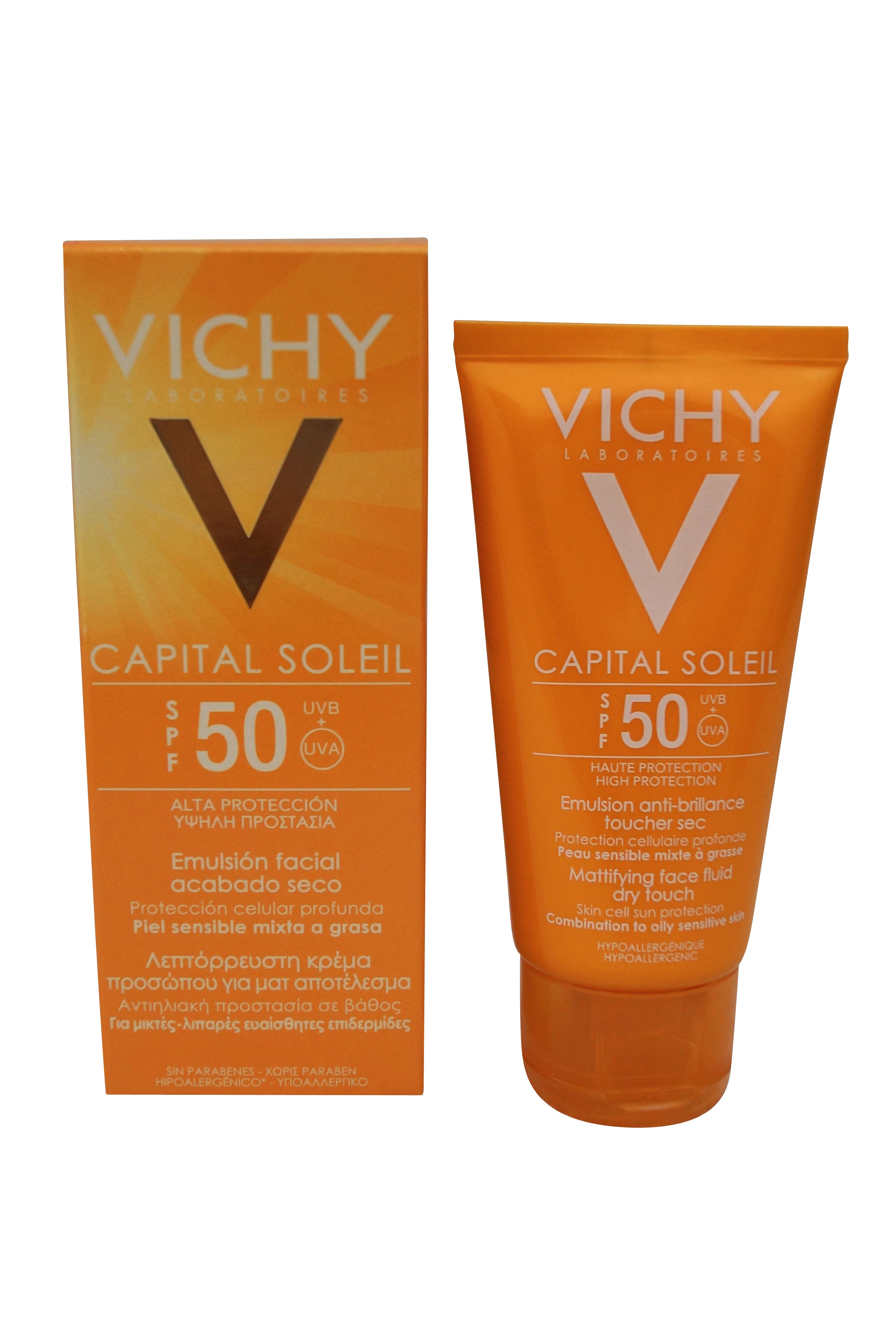 Vichy Capital Soleil Mattifying Face Cream Dry Touch SPF 50 50 ml