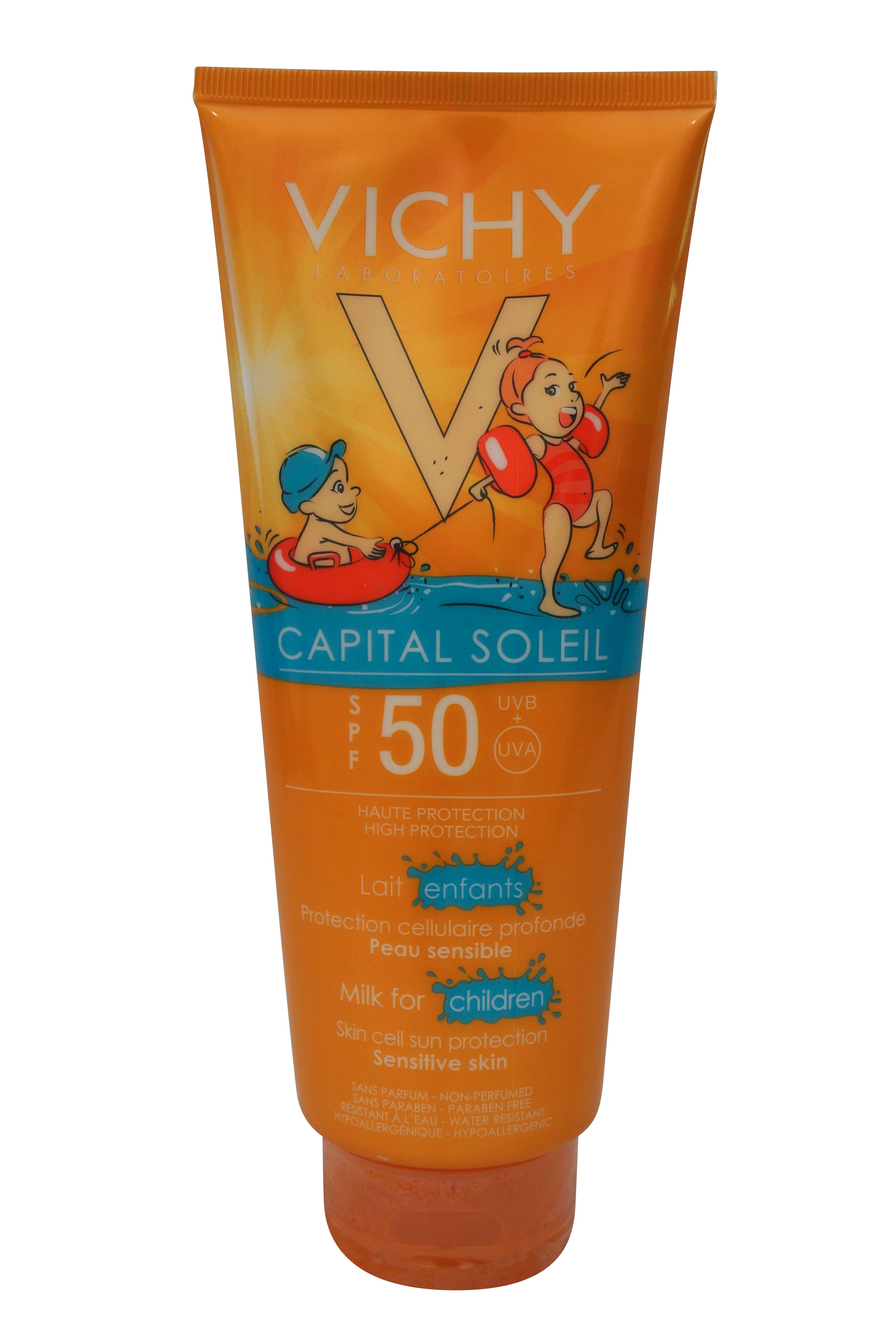Vichy Capital Soleil Gentle Milk for Children Face and Body SPF 50 300 ml