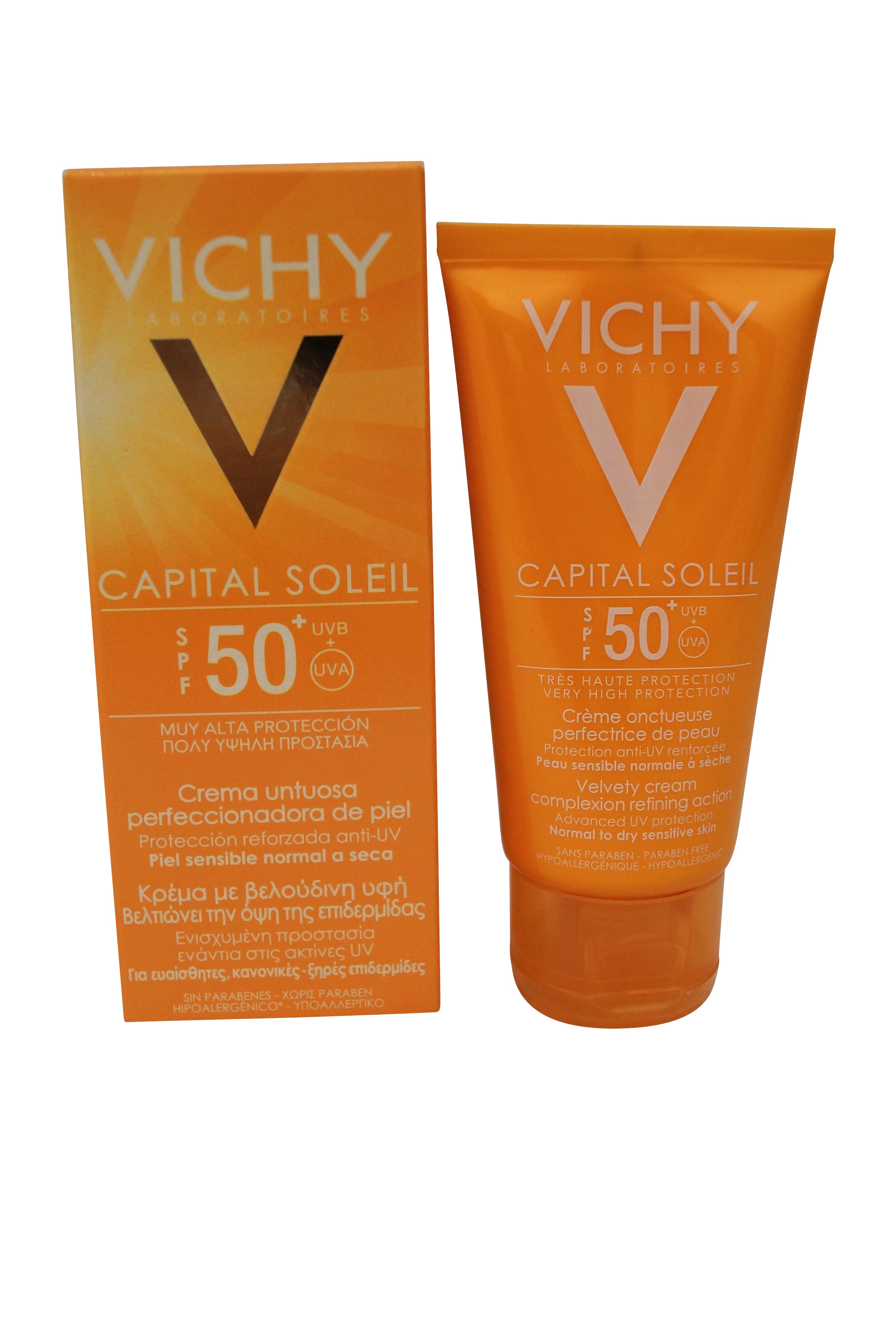 Vichy Capital Soleil Face Cream SPF 50 for Sensitive and Dry Skin 50 ml