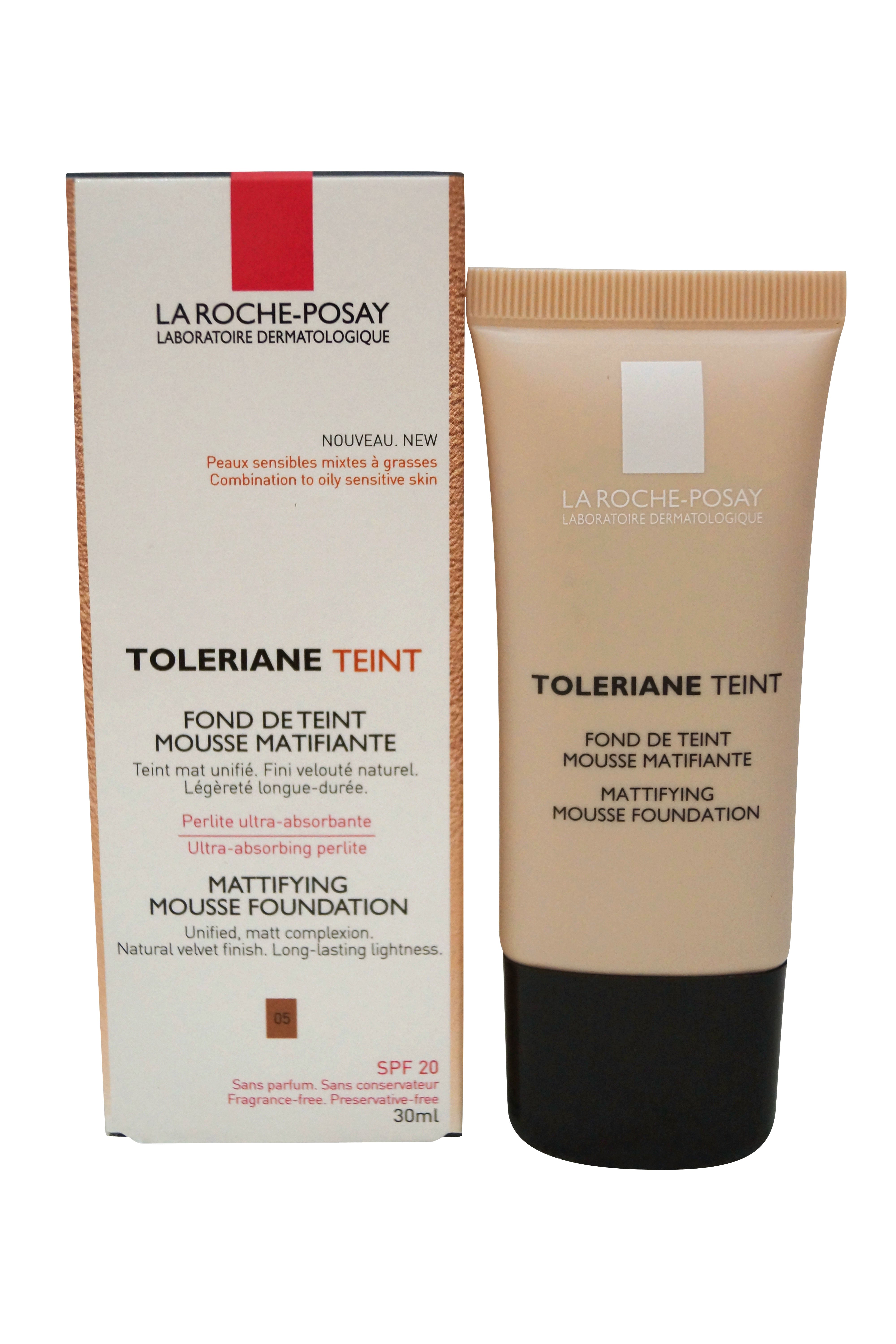 La Roche-Posay Toleriane Mattifying Mousse Foundation Dark Beige 05 30 ml