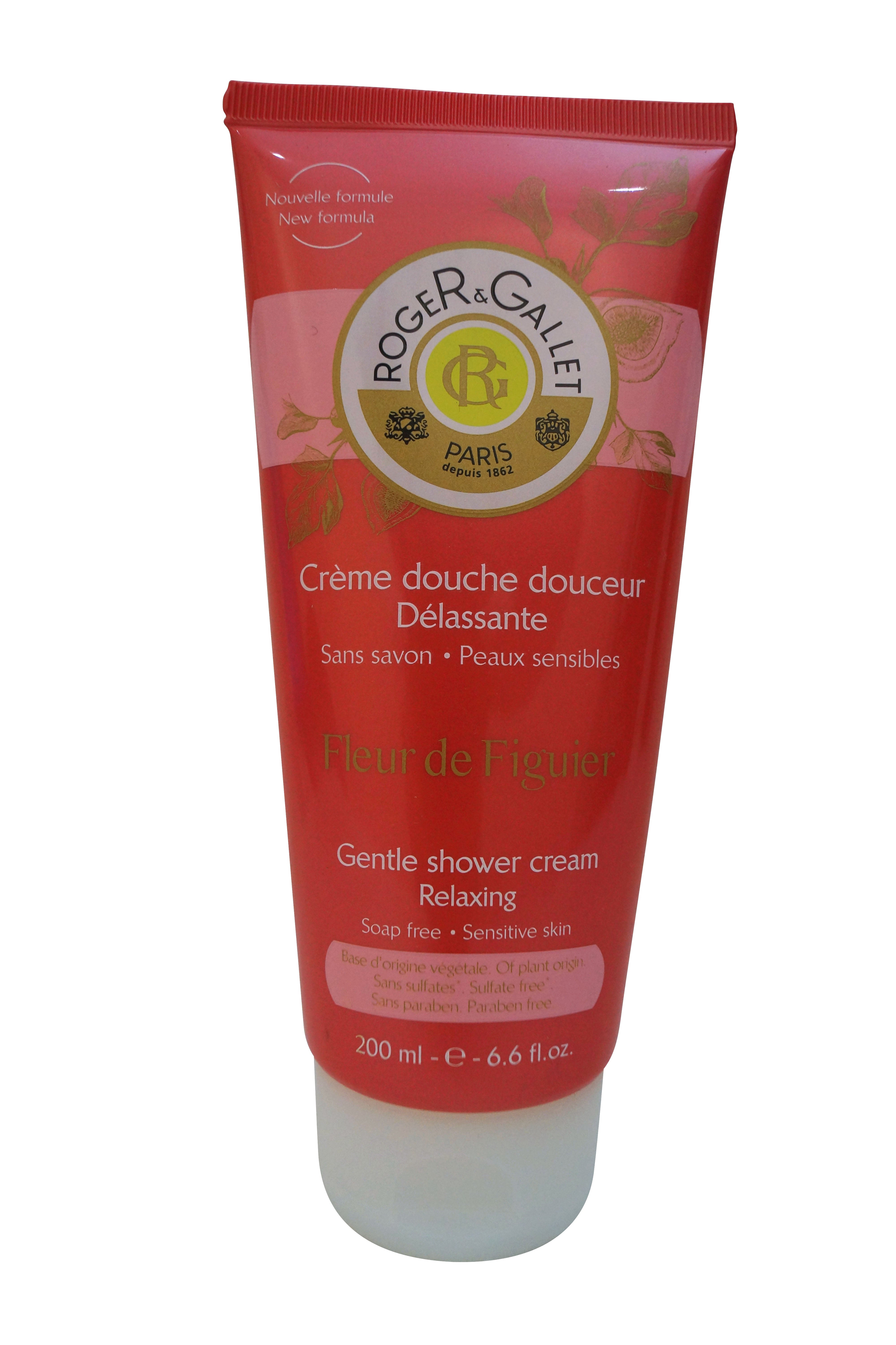 Roger & Gallet Fleur de Figuier Gentle Shower Cream 6.6 oz
