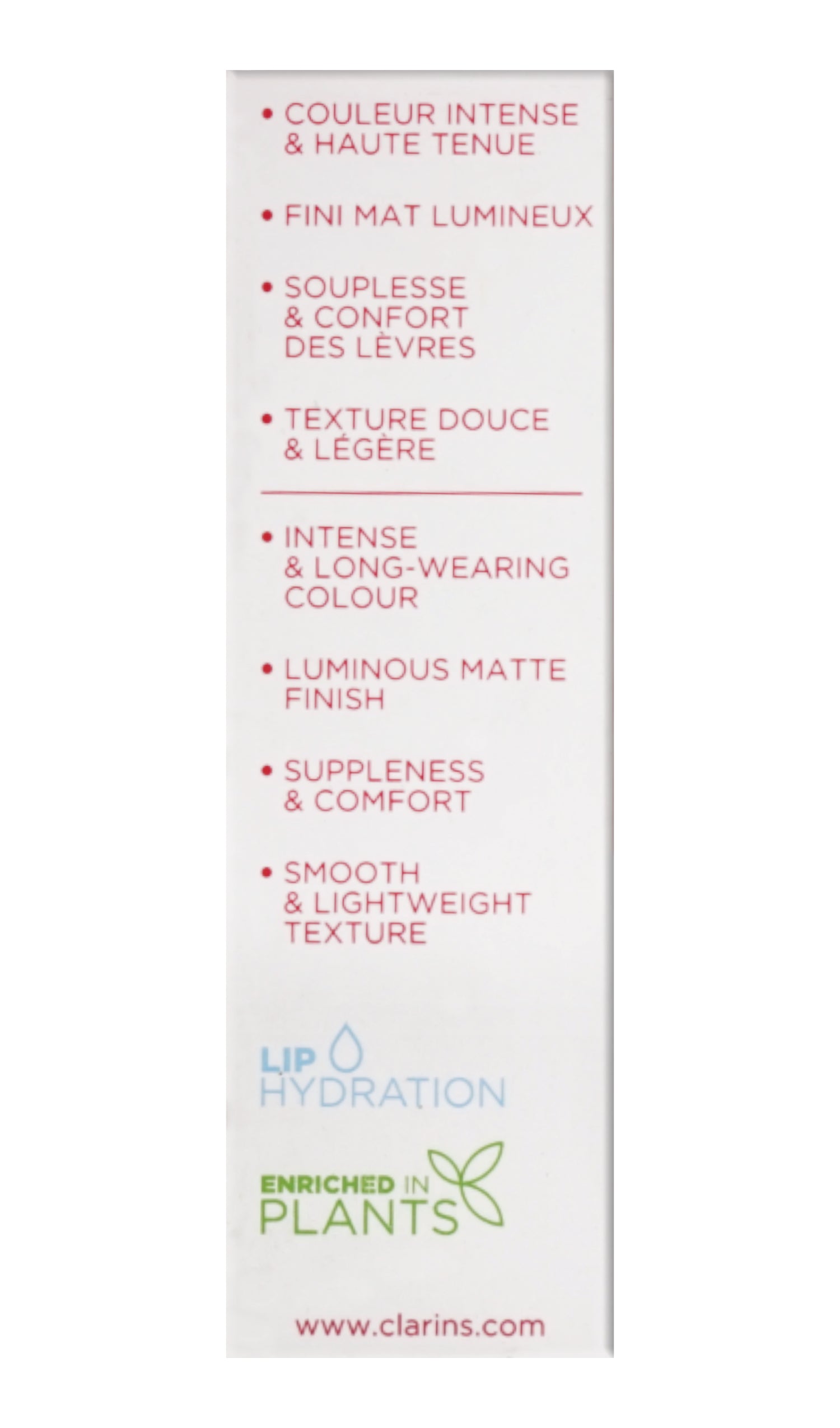 Clarins Joli Rouge Velvet Longwear Matte Lipstick 0.1 OZ - CHOOSE YOUR SHADE