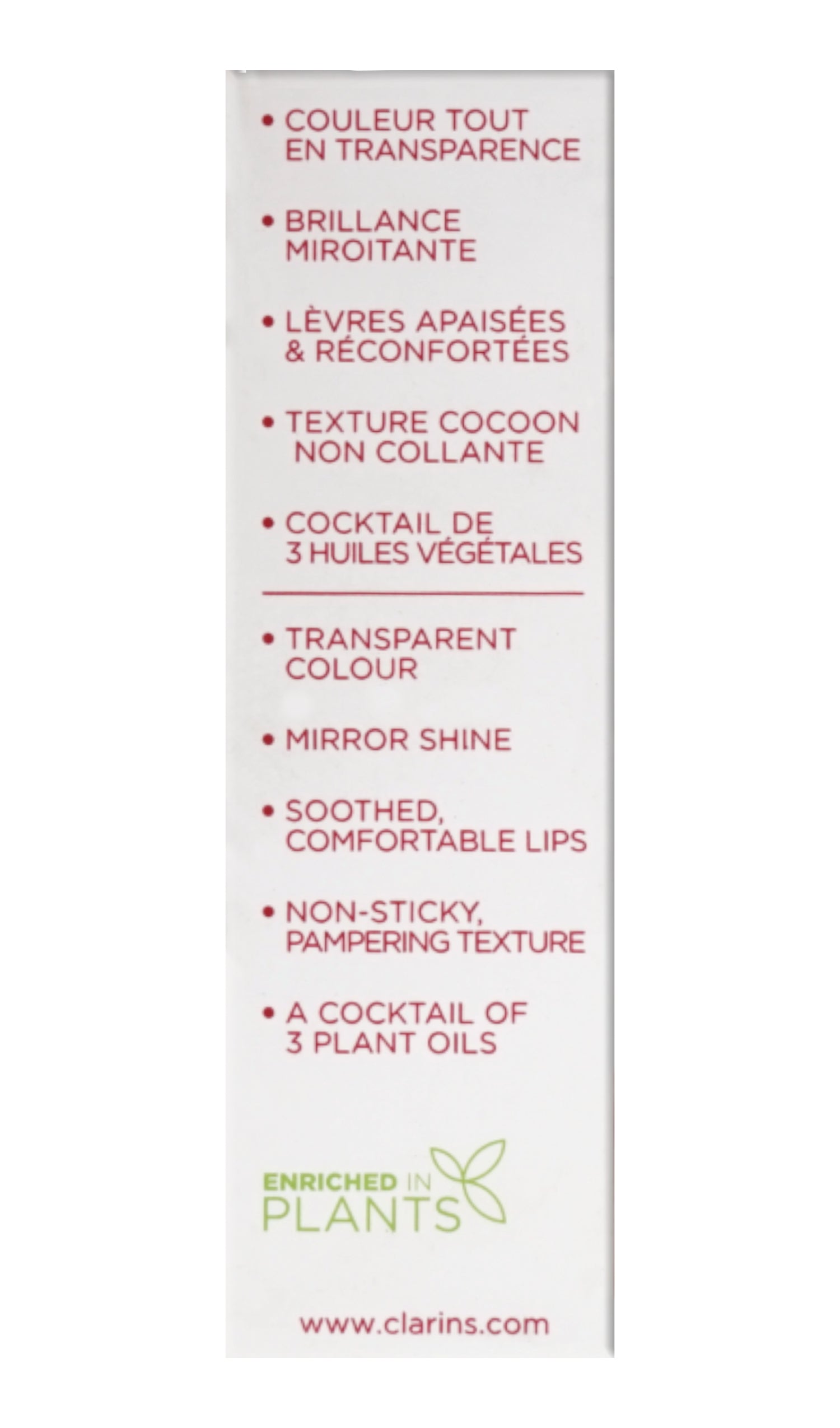 Clarins Lip Comfort Oil Enhances & Nourishes 0.1 OZ CHOOSE YOUR SHADE