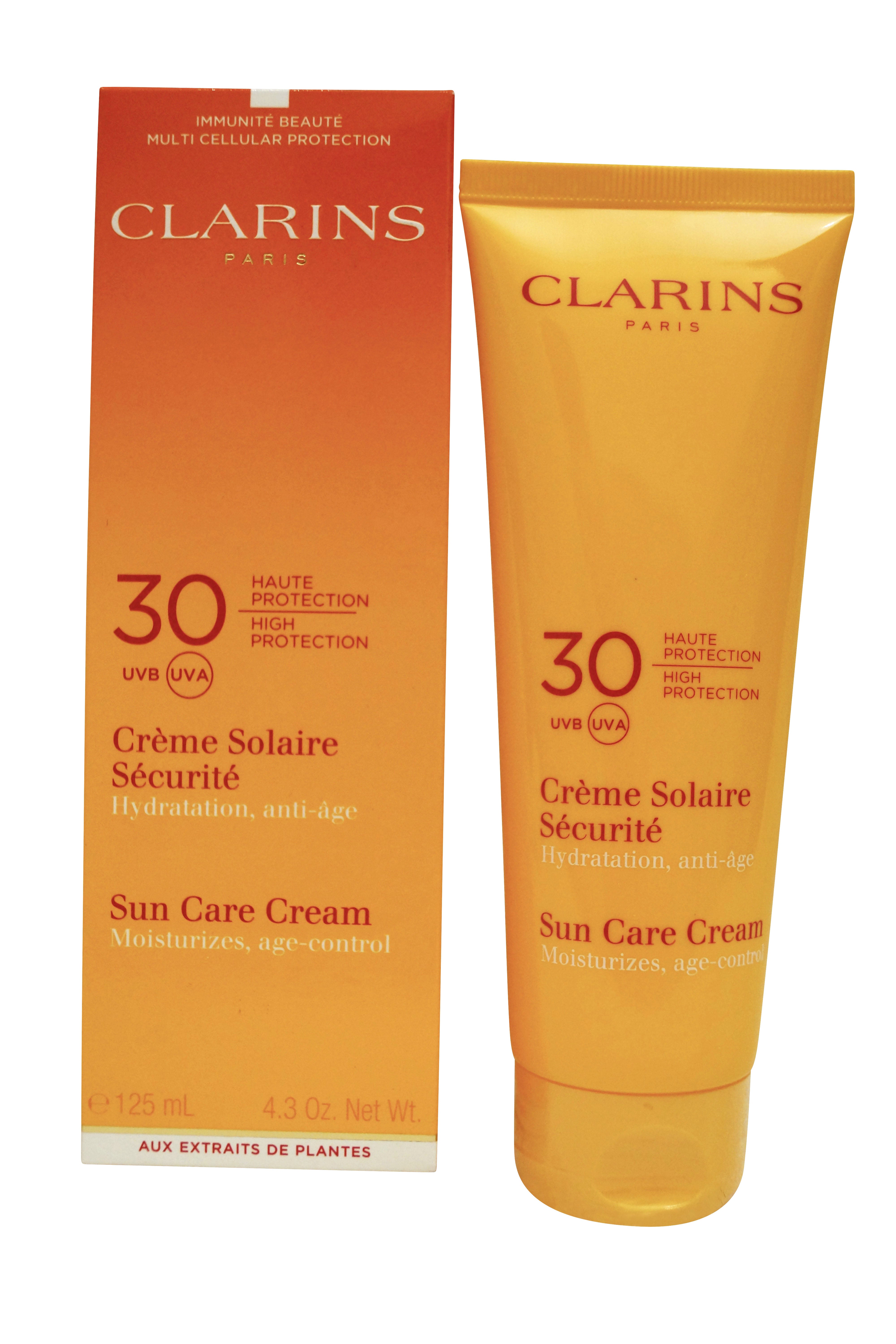 Clarins Sun Care Cream High Protection SPF 30 for Sun-Sensitive Skin 4.4 oz