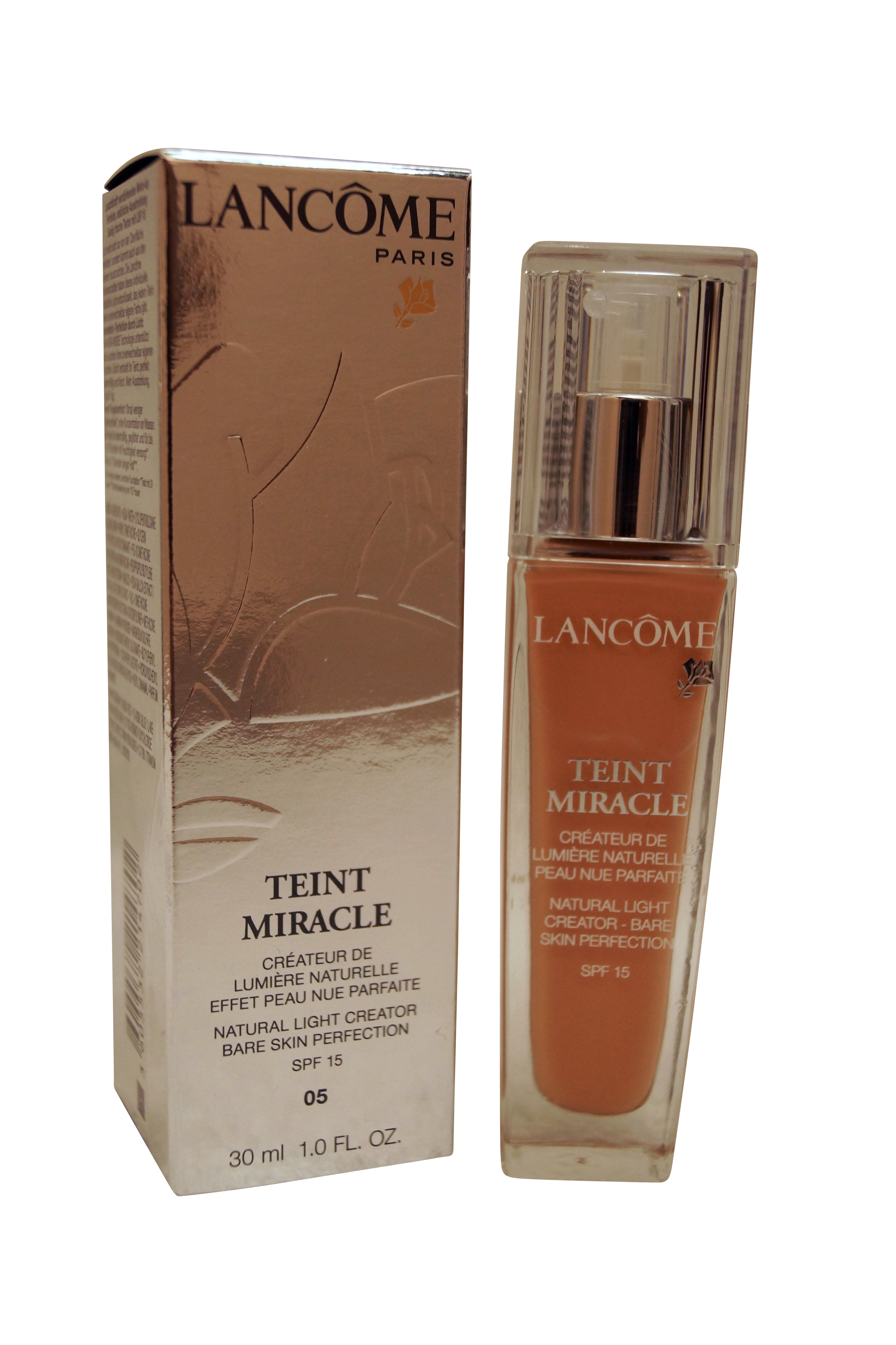 Lancome Paris Tient Miracle Natural Light Creator SPF 15 Beige Noisette 05