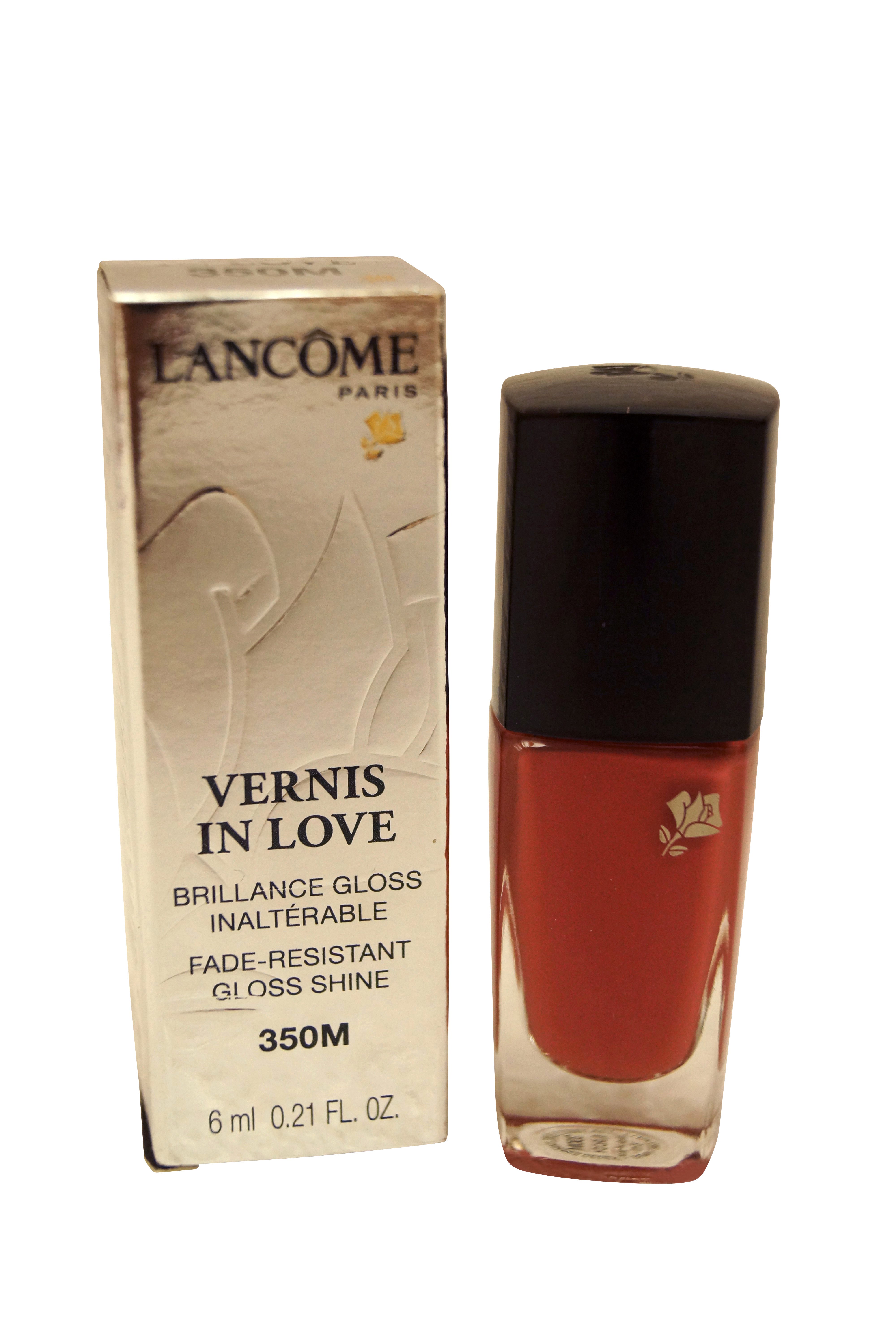Lancome Paris Vernis In Love Gloss Shine Nail Polish 350M Rose The