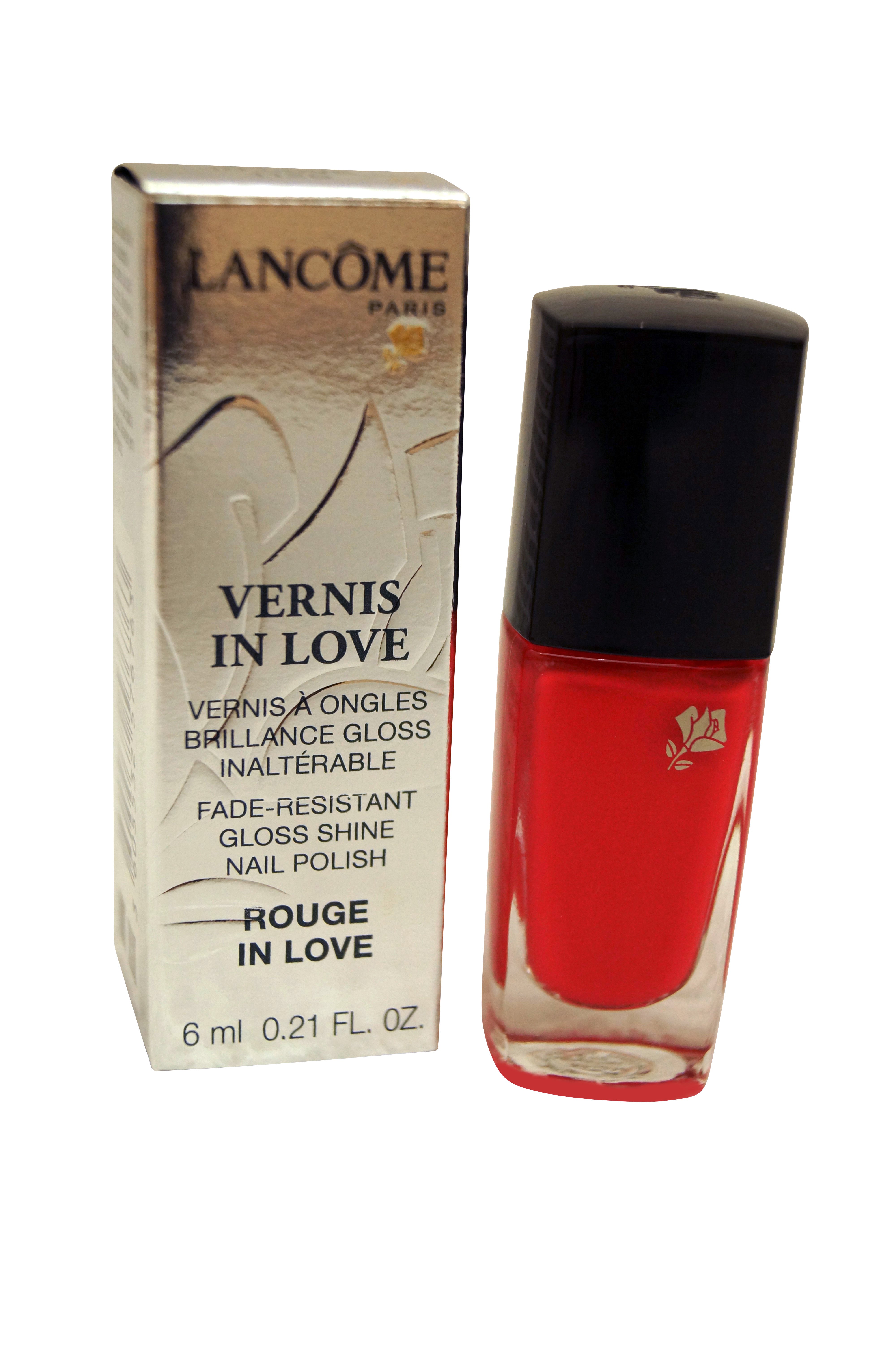 Lancome Paris Vernis In Love Gloss Shine Nail Polish 112B Rouge In Love