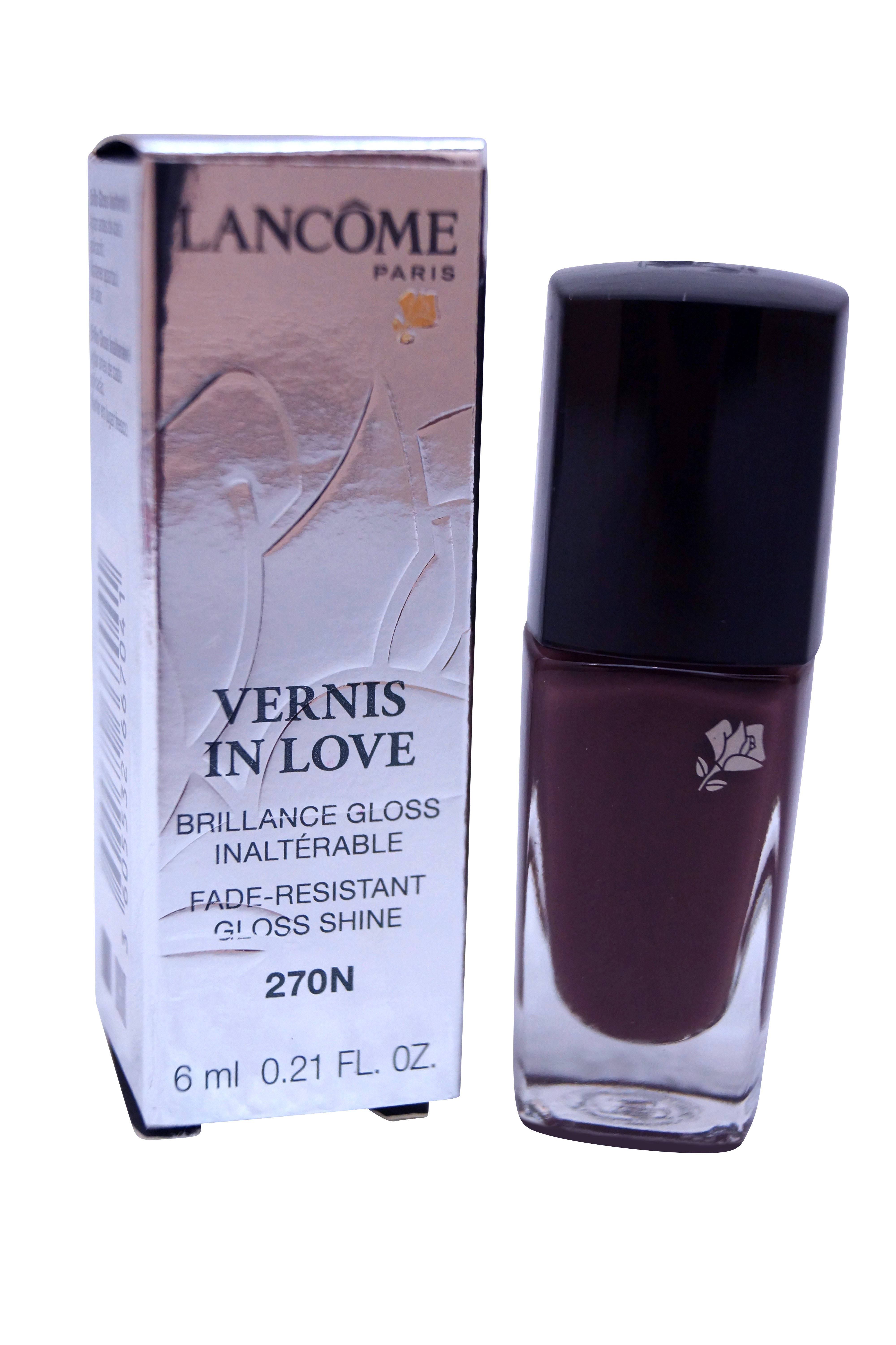 Lancome Paris Vernis In Love Gloss Shine Nail Polish 270N Chocolat Mordore