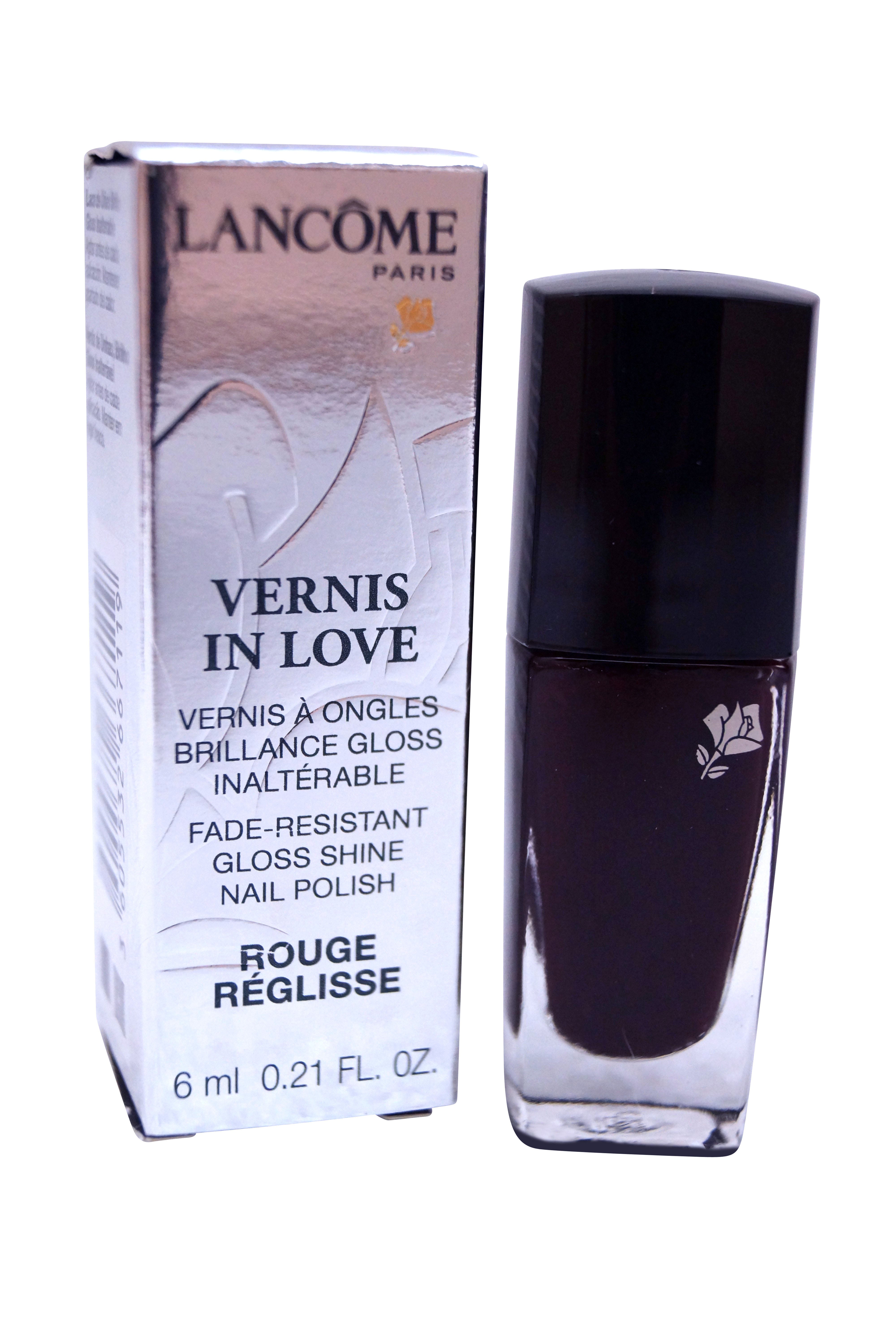 Lancome Paris Vernis In Love Gloss Shine Nail Polish 473N Rouge Reglisse