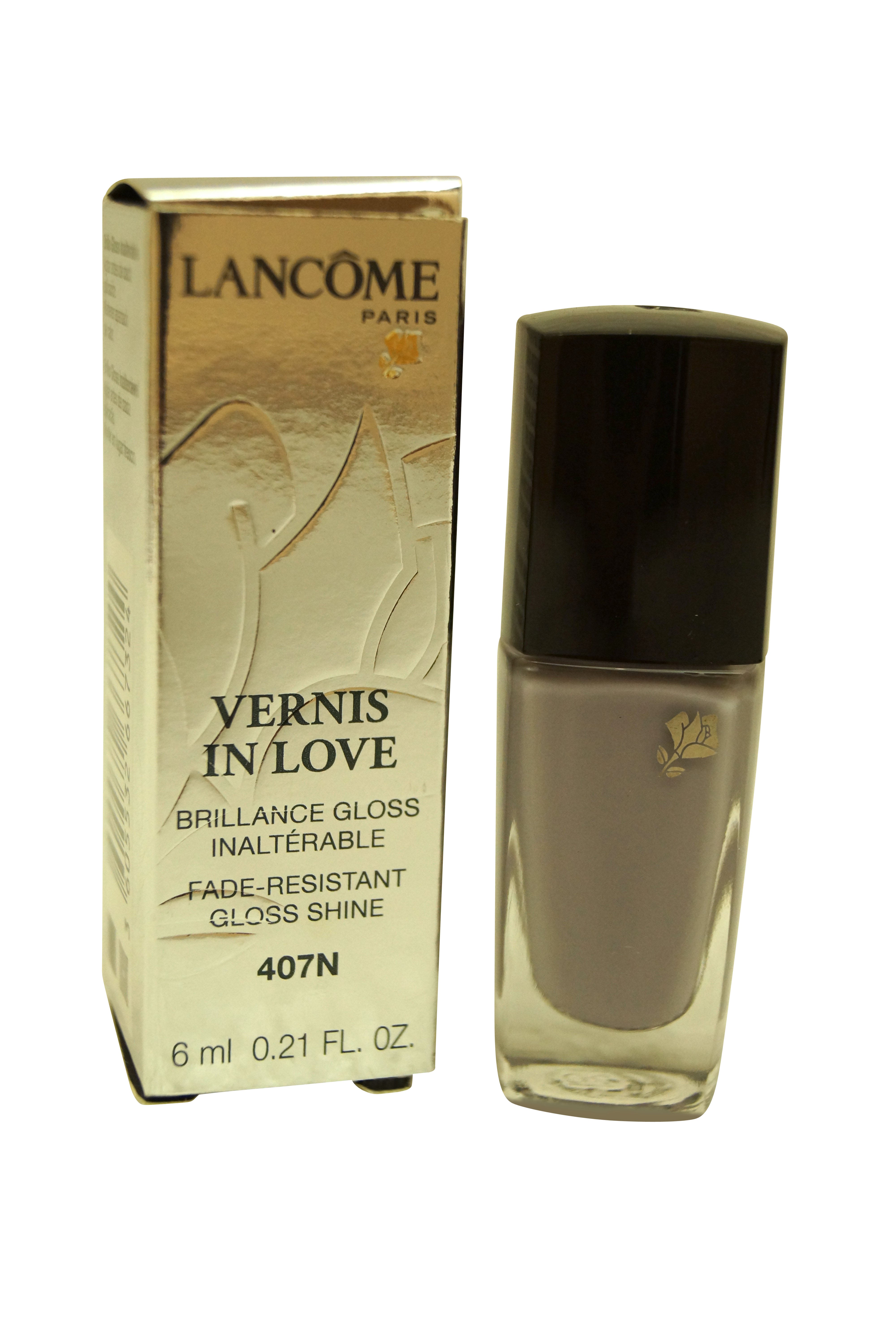 Lancome Paris Vernis In Love Gloss Shine Nail Polish 407N Gris Angora