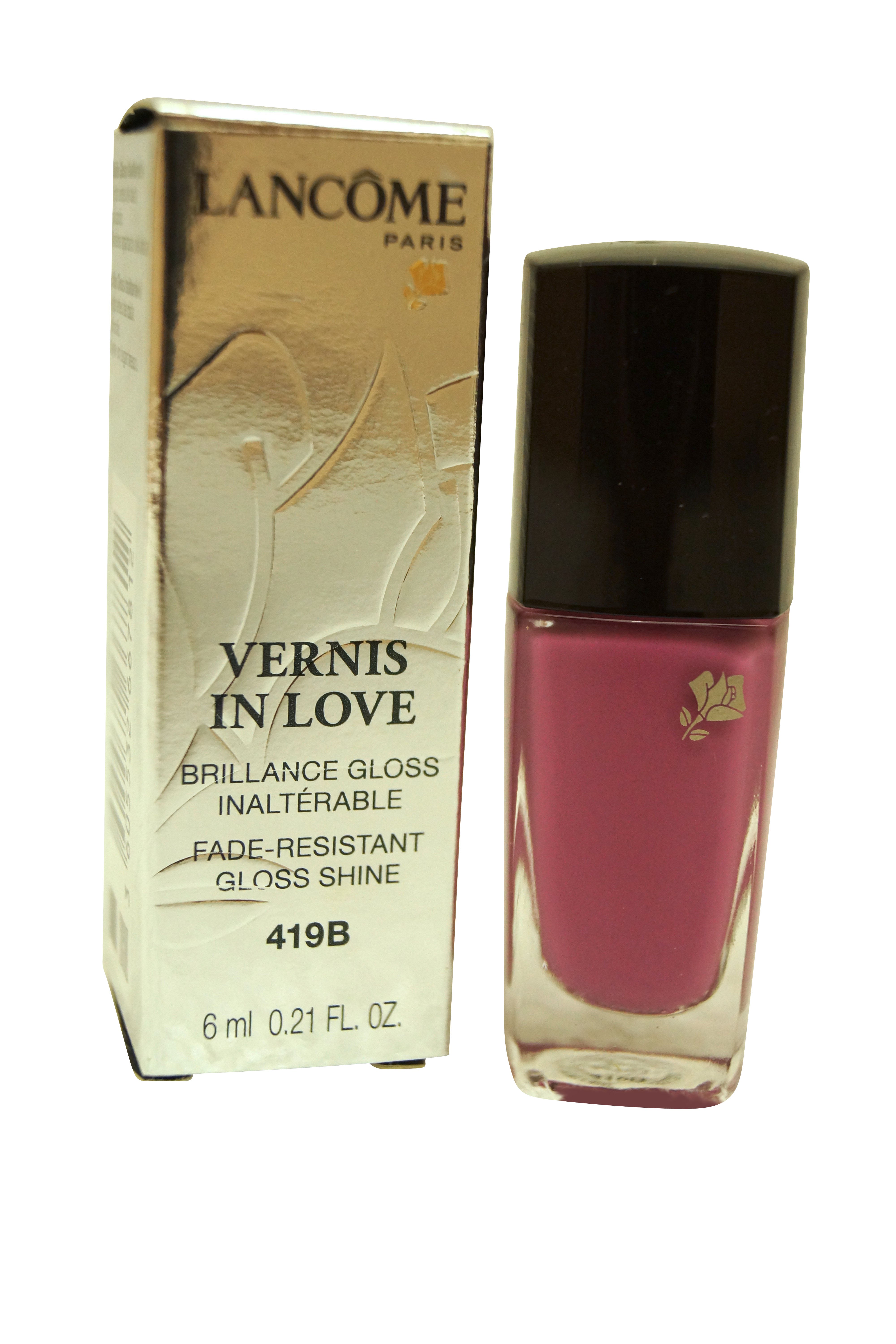 Lancome Paris Vernis In Love Gloss Shine Nail Polish 419B Violette Coquette