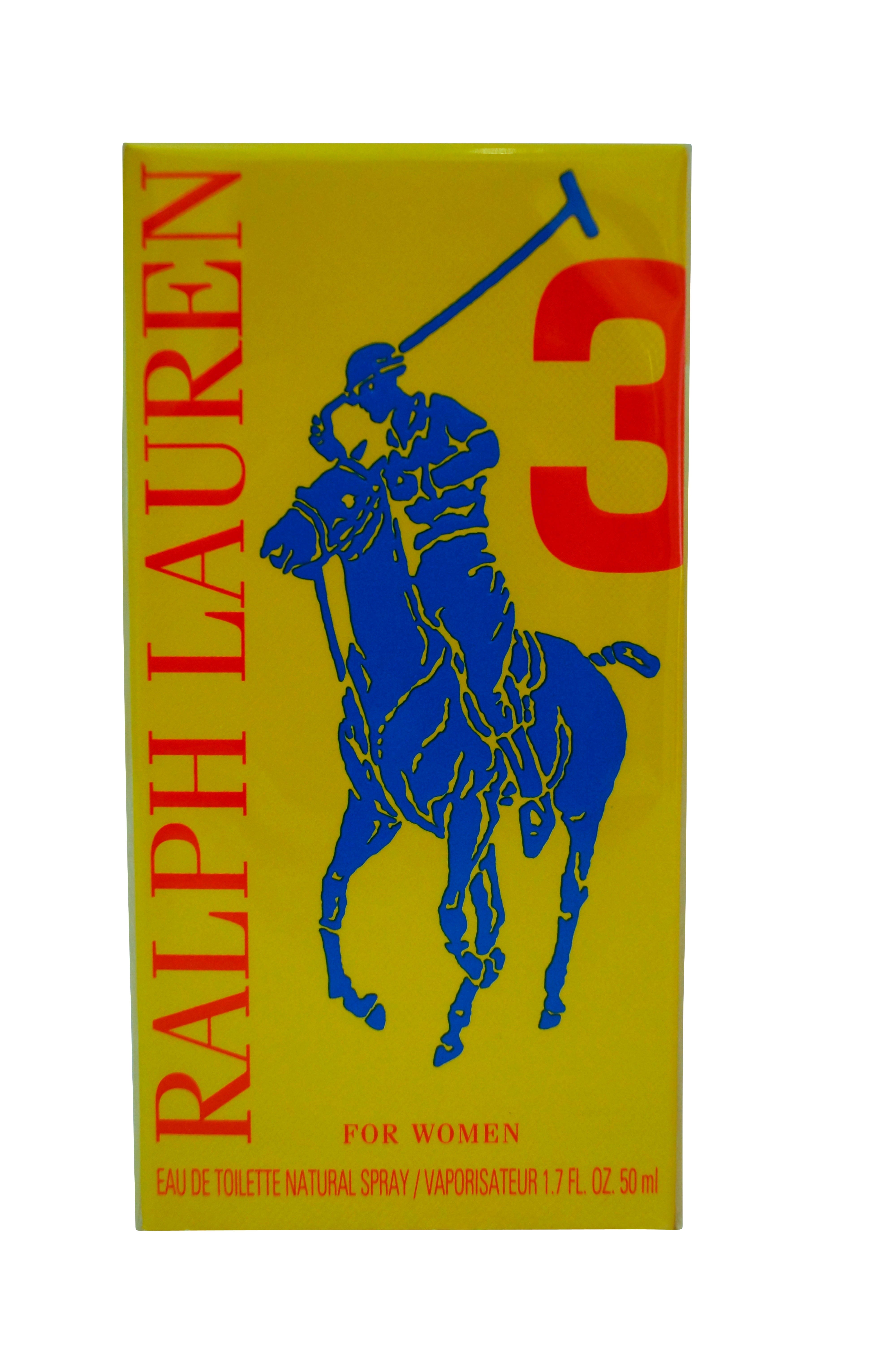 Ralph Lauren Polo Big Pony Collection Yellow #3 EDT 50 ml 1.7 oz