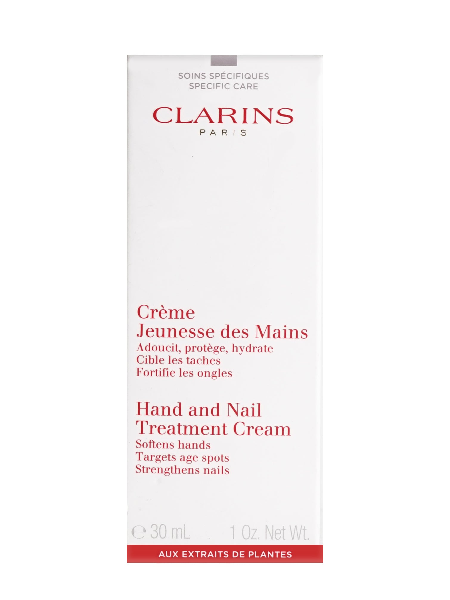 Clarins Hand and Nail Treatment Cream All Skin Types 1 OZ
