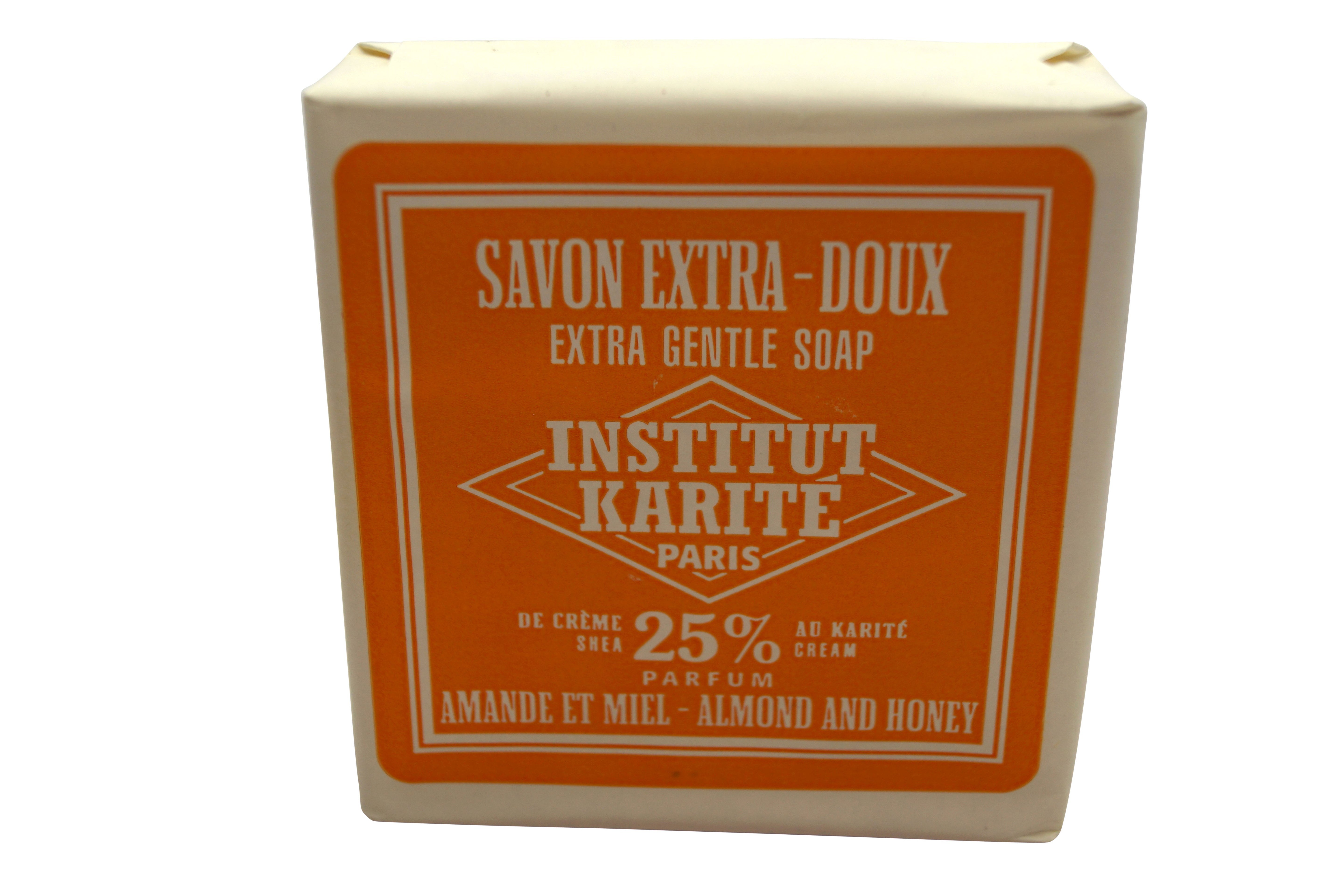 Institut Karite Paris Extra Gentle Soap 25 % Shea Butter 3.4 oz Almond Honey