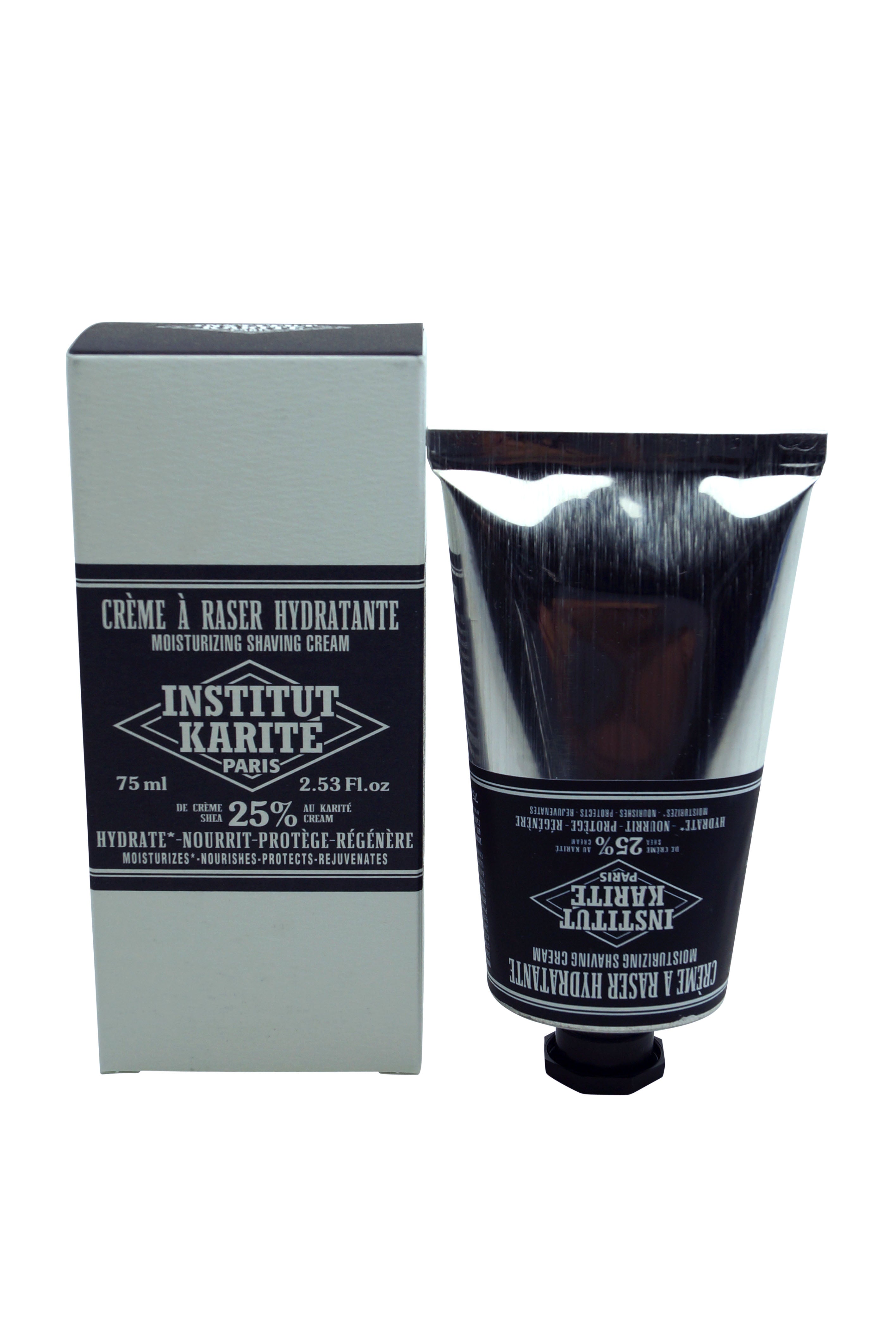 Institut Karite Paris Moisturizing Shaving Cream 25% Shea Butter 2.53 oz