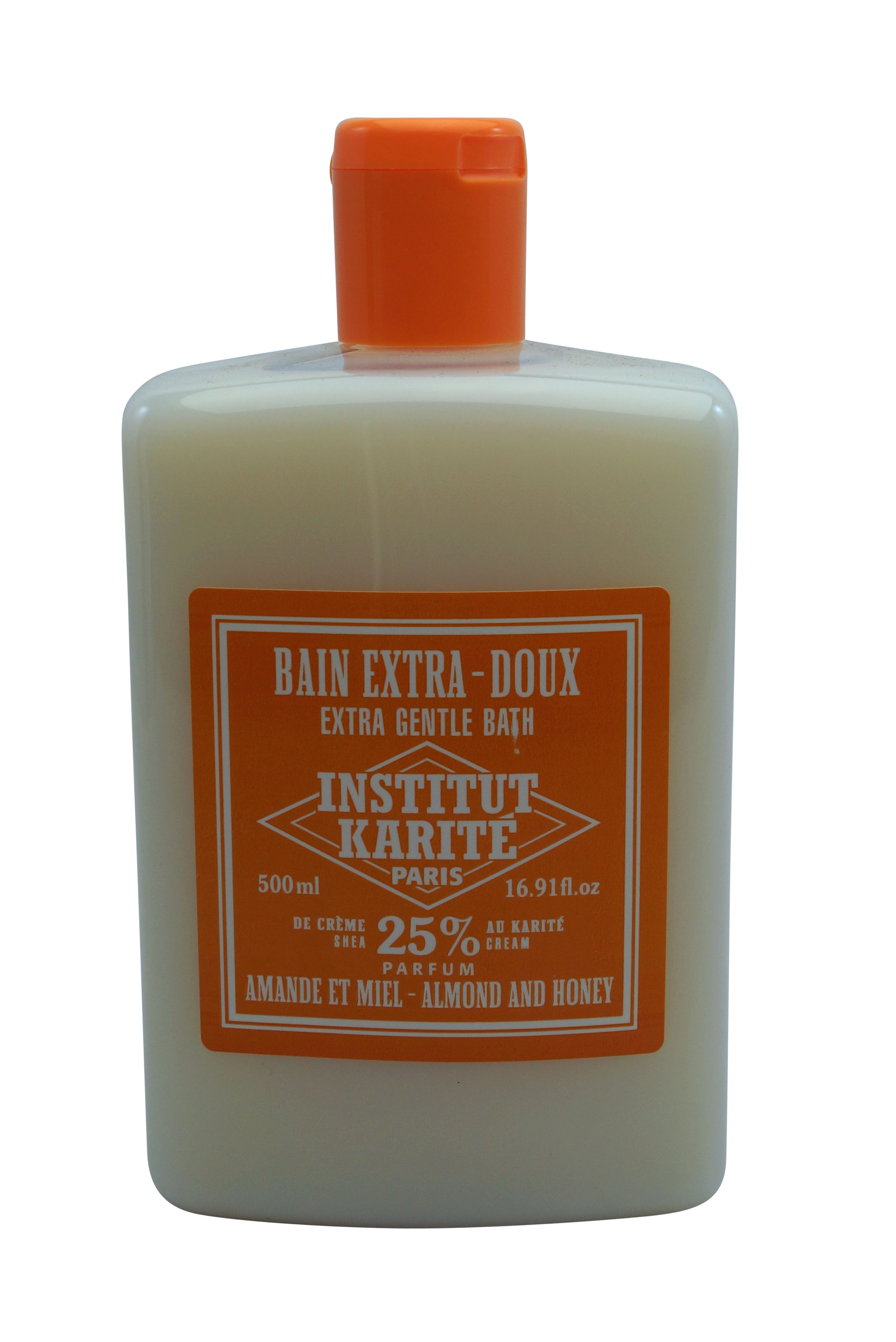 Institut Karite Paris Extra Gentle Bath Almond Honey 25% Shea Butter 16.91 oz
